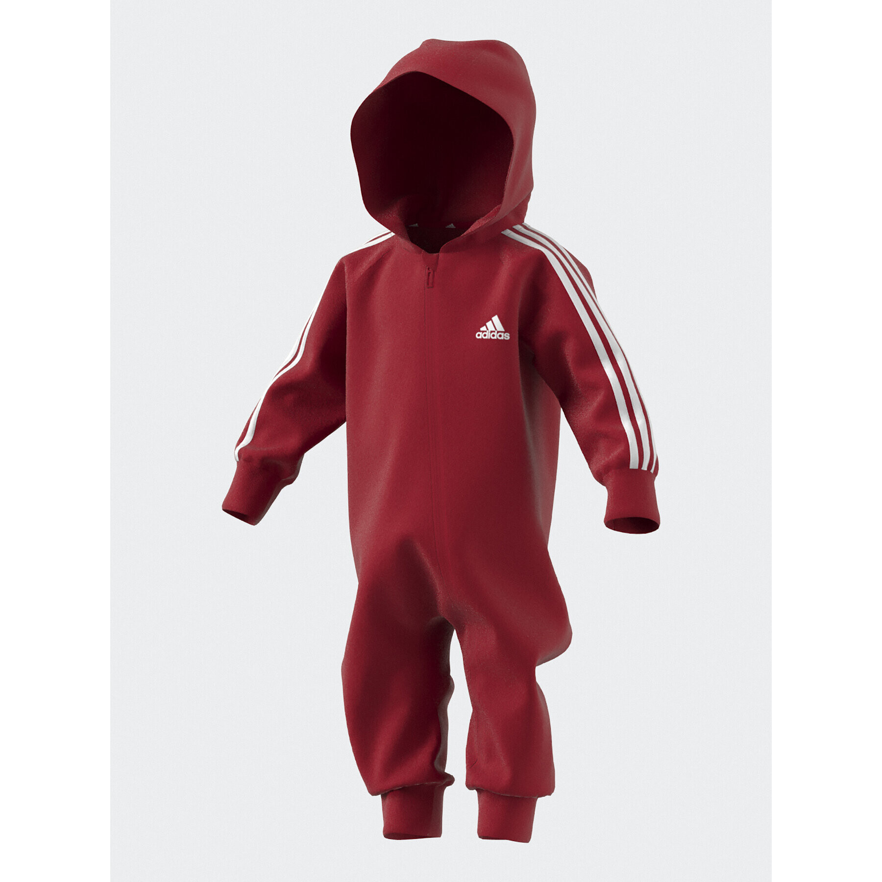 adidas Overal HY7161 Červená Regular Fit - Pepit.cz