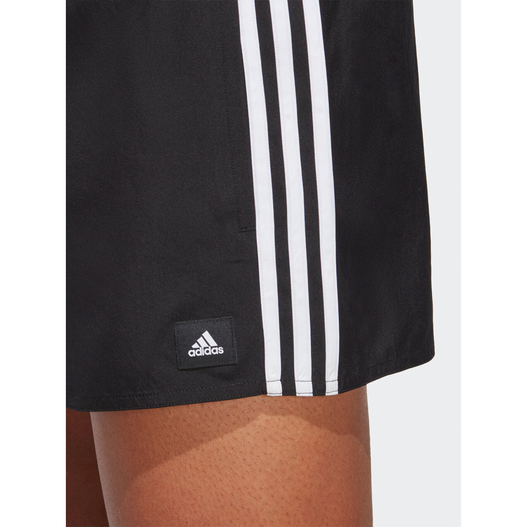 adidas Plavecké šortky 3-Stripes CLX Swim Shorts HT4367 Černá Regular Fit - Pepit.cz