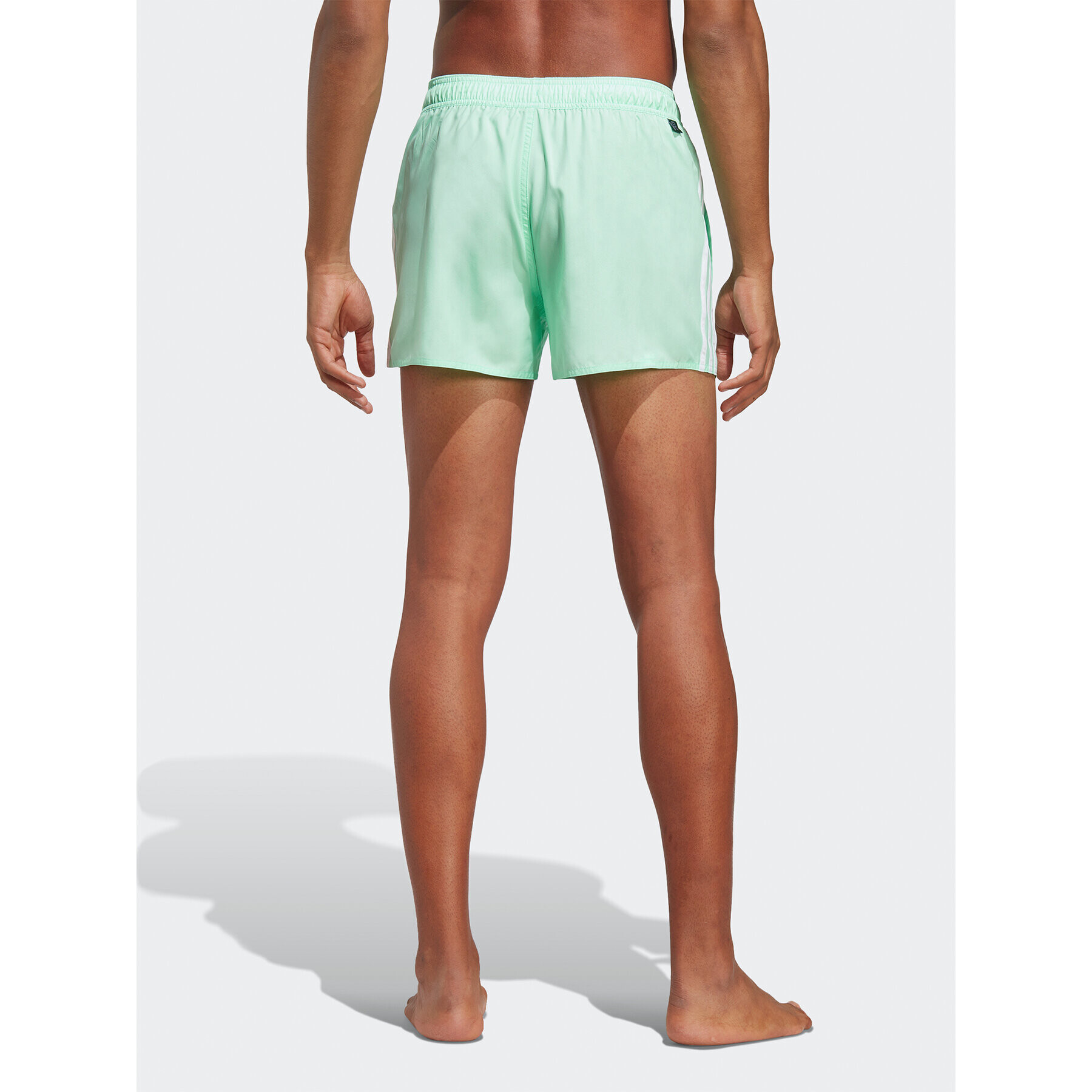 adidas Plavecké šortky 3-Stripes CLX Swim Shorts HT4370 Zelená Regular Fit - Pepit.cz