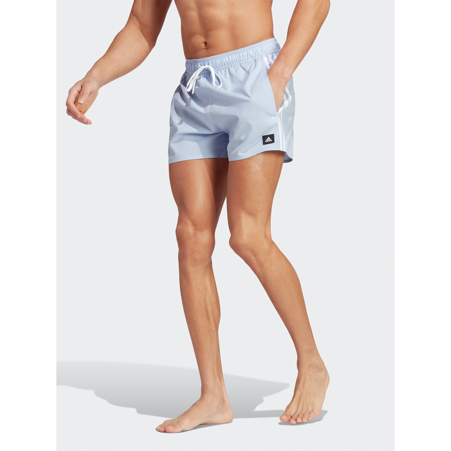 adidas Plavecké šortky 3-Stripes CLX Swim Shorts HT4373 Modrá Regular Fit - Pepit.cz