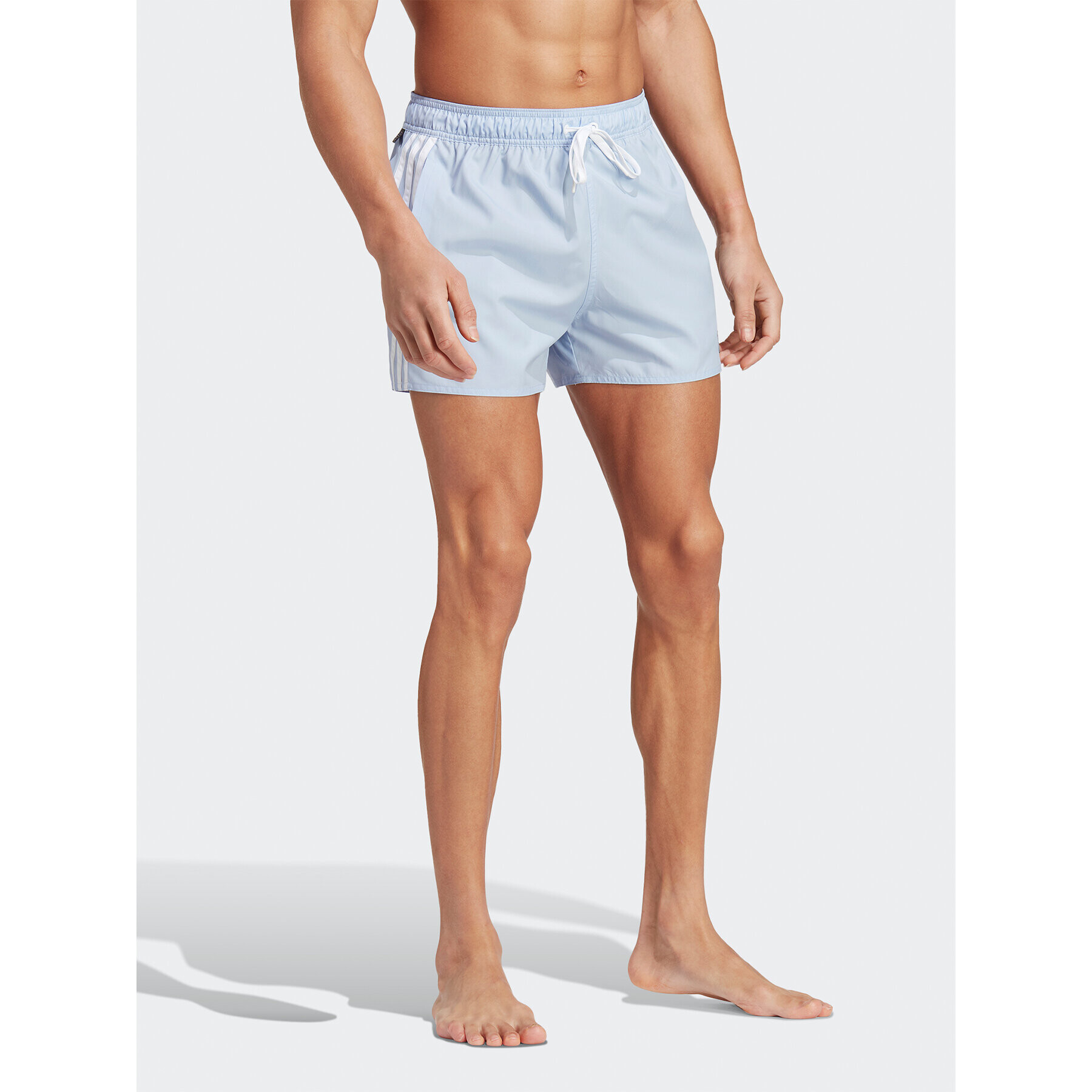 adidas Plavecké šortky 3-Stripes CLX Swim Shorts HT4373 Modrá Regular Fit - Pepit.cz