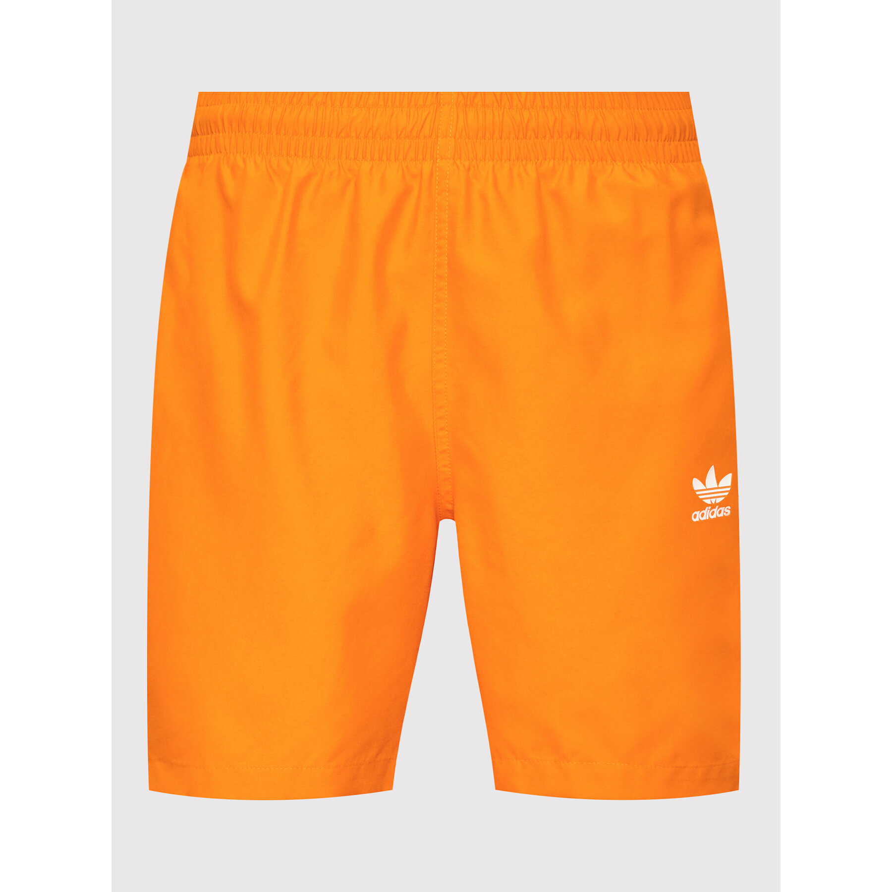 adidas Plavecké šortky adicolor Classics 3-Stripes HF2118 Oranžová Regular Fit - Pepit.cz