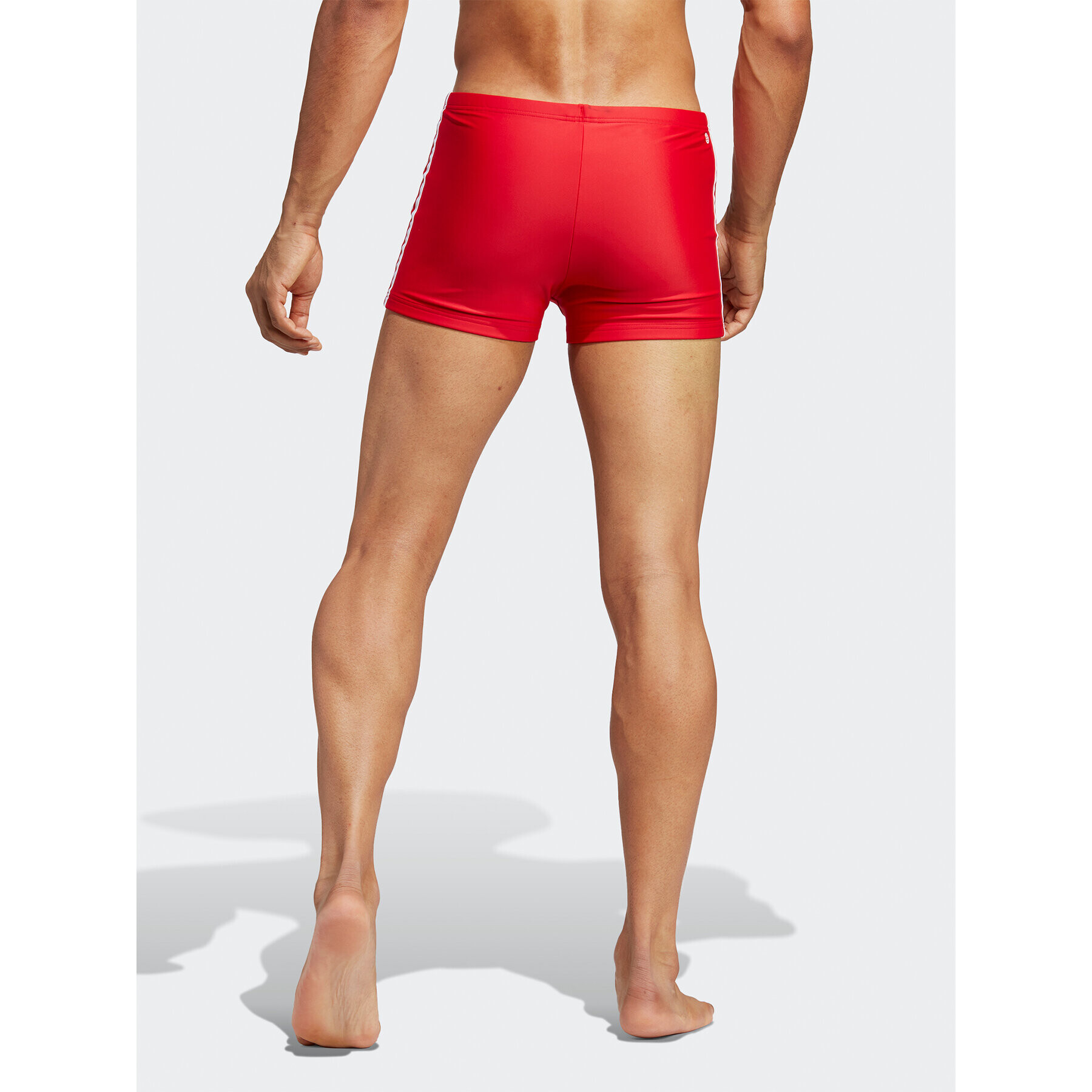 adidas Plavecké šortky Classic 3-Stripes Swim Boxers HT2075 Červená Regular Fit - Pepit.cz