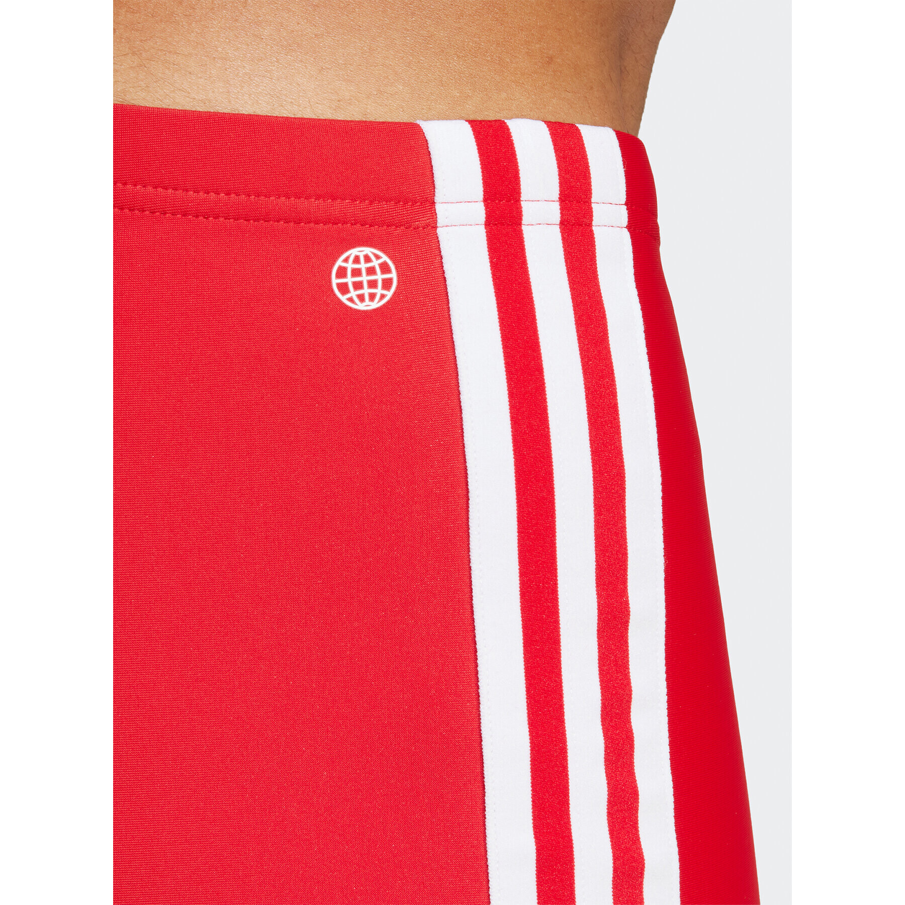 adidas Plavecké šortky Classic 3-Stripes Swim Boxers HT2075 Červená Regular Fit - Pepit.cz