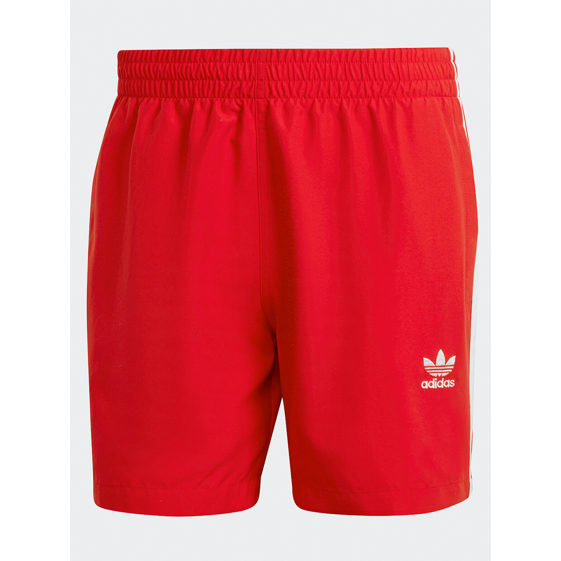 adidas Plavecké šortky Originals Adicolor 3-Stripes Swim Shorts H44768 Červená Regular Fit - Pepit.cz