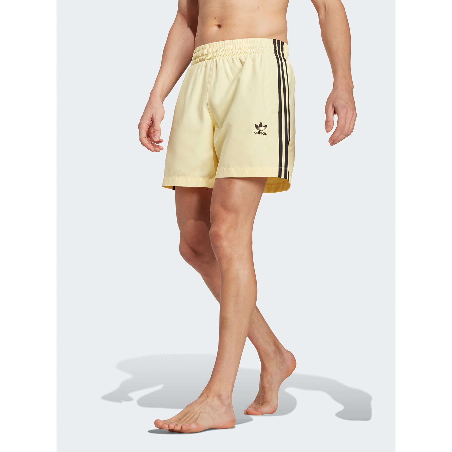 adidas Plavecké šortky Originals Adicolor 3-Stripes Swim Shorts HT4410 Žlutá Regular Fit - Pepit.cz