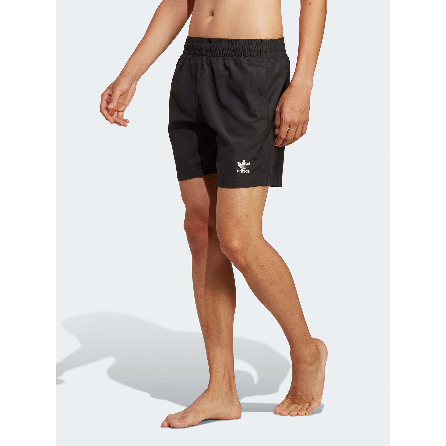 adidas Plavecké šortky Originals Essentials Solid Swim Shorts HT4411 Černá Regular Fit - Pepit.cz