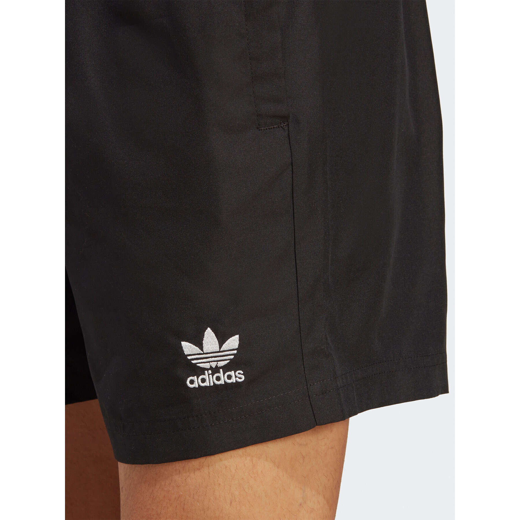 adidas Plavecké šortky Originals Essentials Solid Swim Shorts HT4411 Černá Regular Fit - Pepit.cz