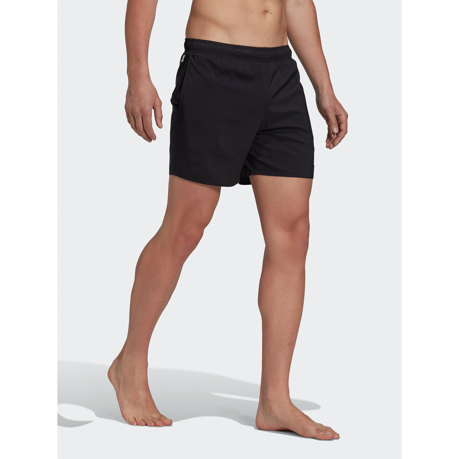 adidas Plavecké šortky Short Length Solid Swim Shorts HP1772 Černá Regular Fit - Pepit.cz