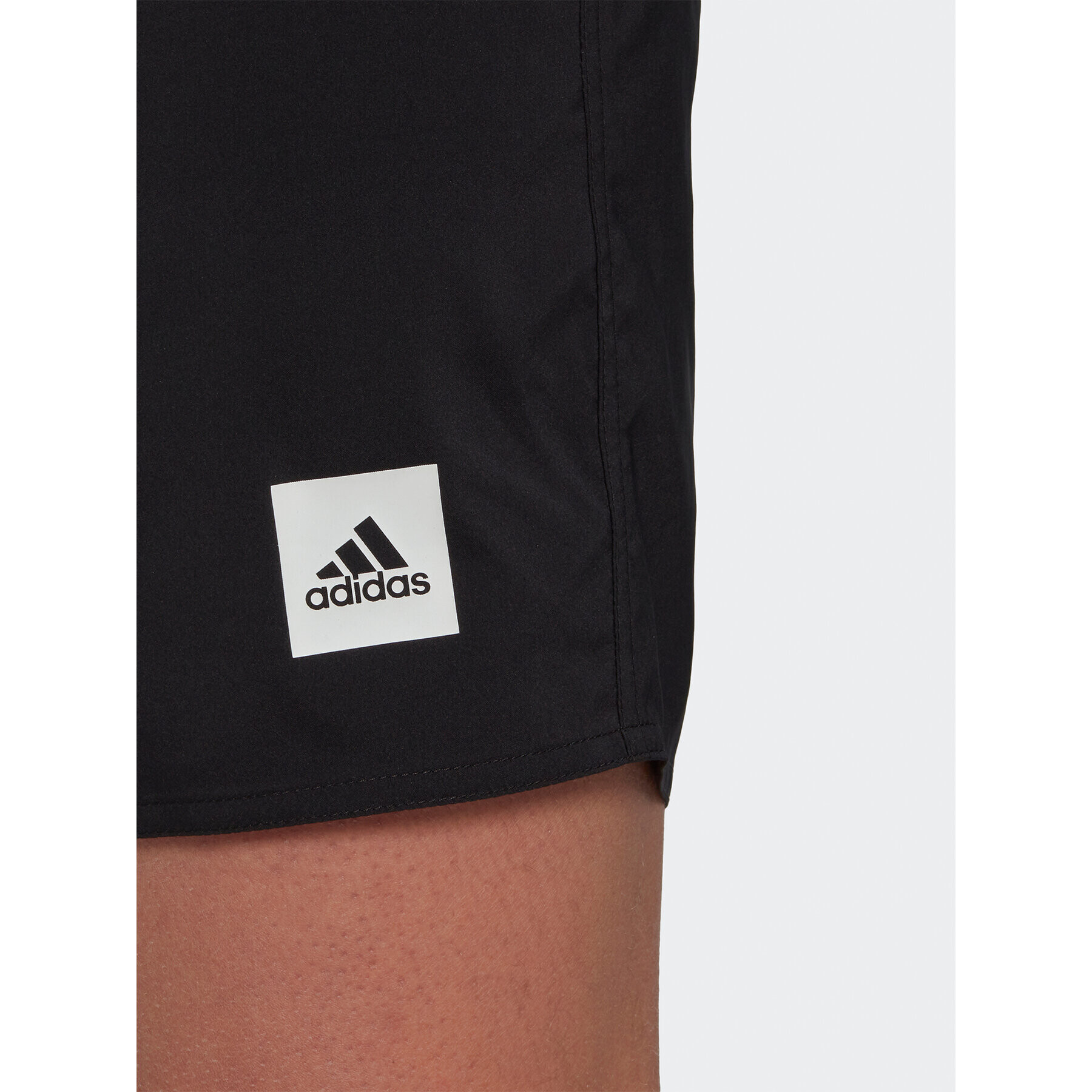 adidas Plavecké šortky Short Length Solid Swim Shorts HP1772 Černá Regular Fit - Pepit.cz