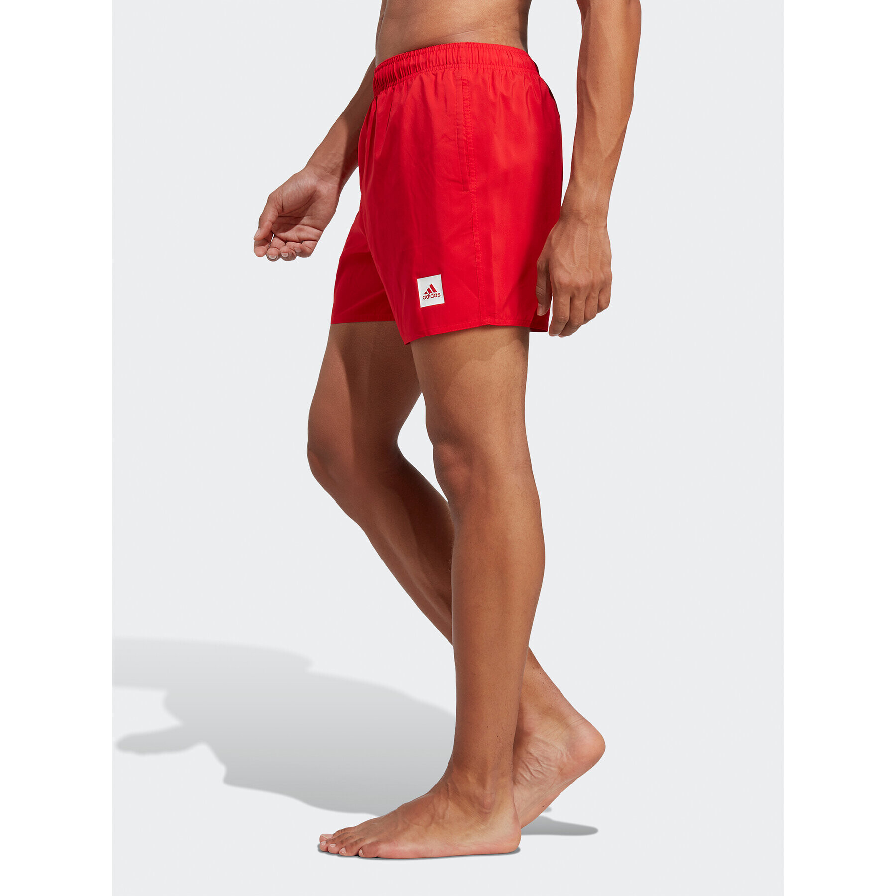 adidas Plavecké šortky Short Length Solid Swim Shorts HT2160 Červená Regular Fit - Pepit.cz