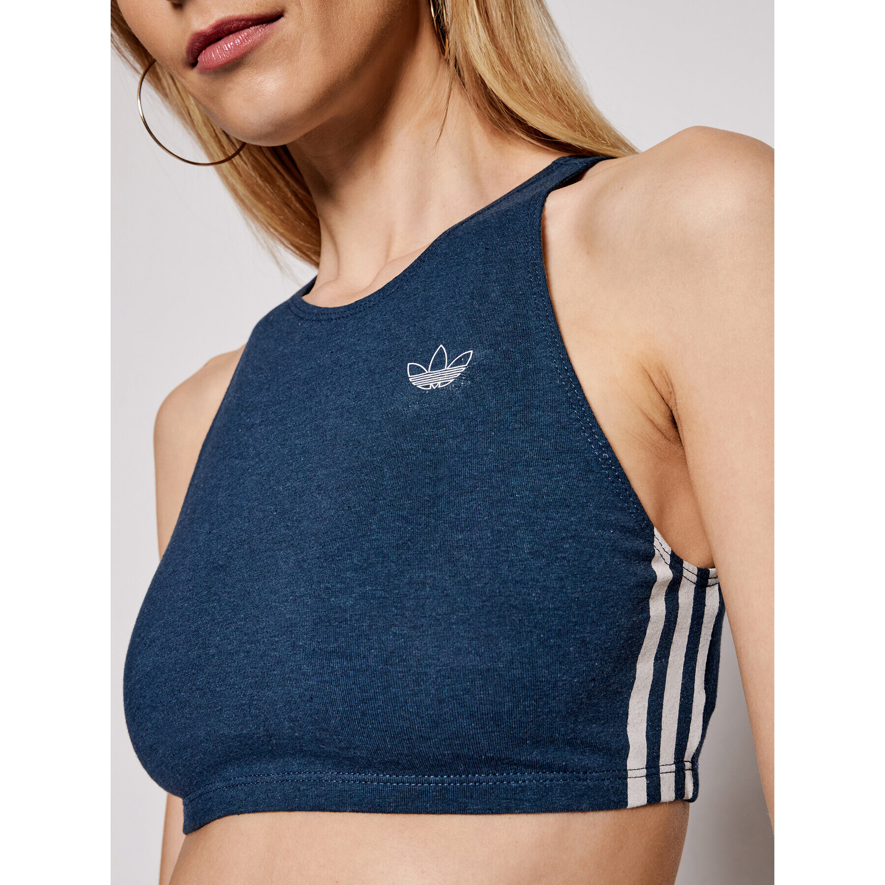 adidas Podprsenkový top Fakten GN4384 Tmavomodrá - Pepit.cz