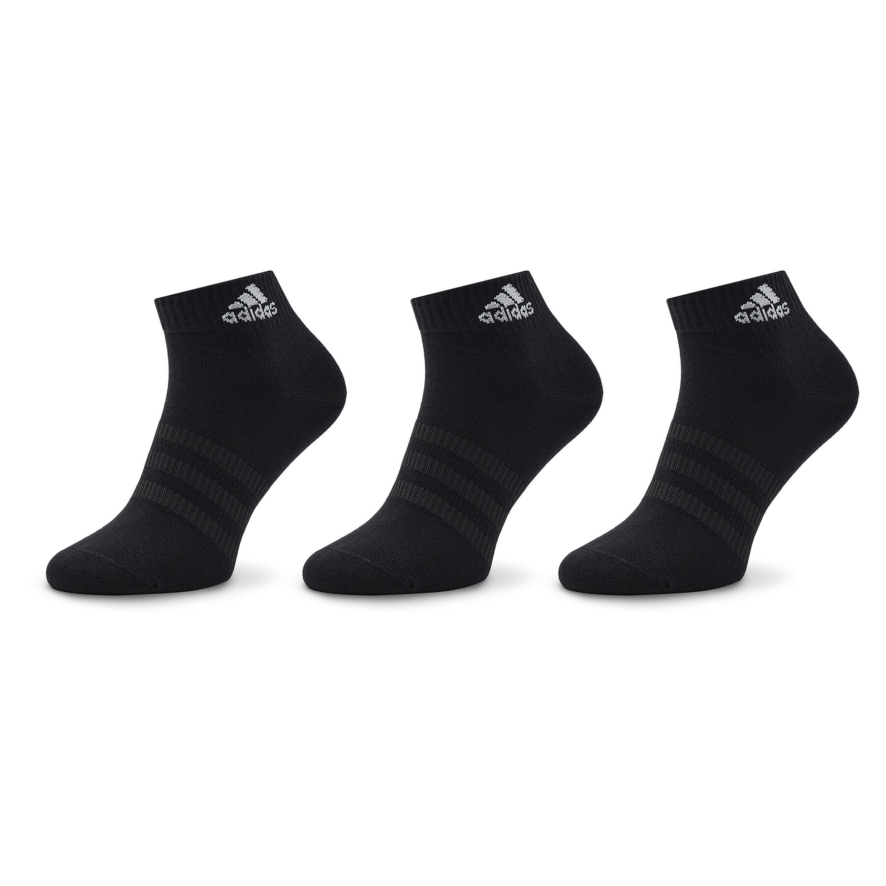 adidas Sada 3 párů nízkých ponožek unisex Thin and Light Ankle Socks 3 Pairs IC1282 Černá - Pepit.cz