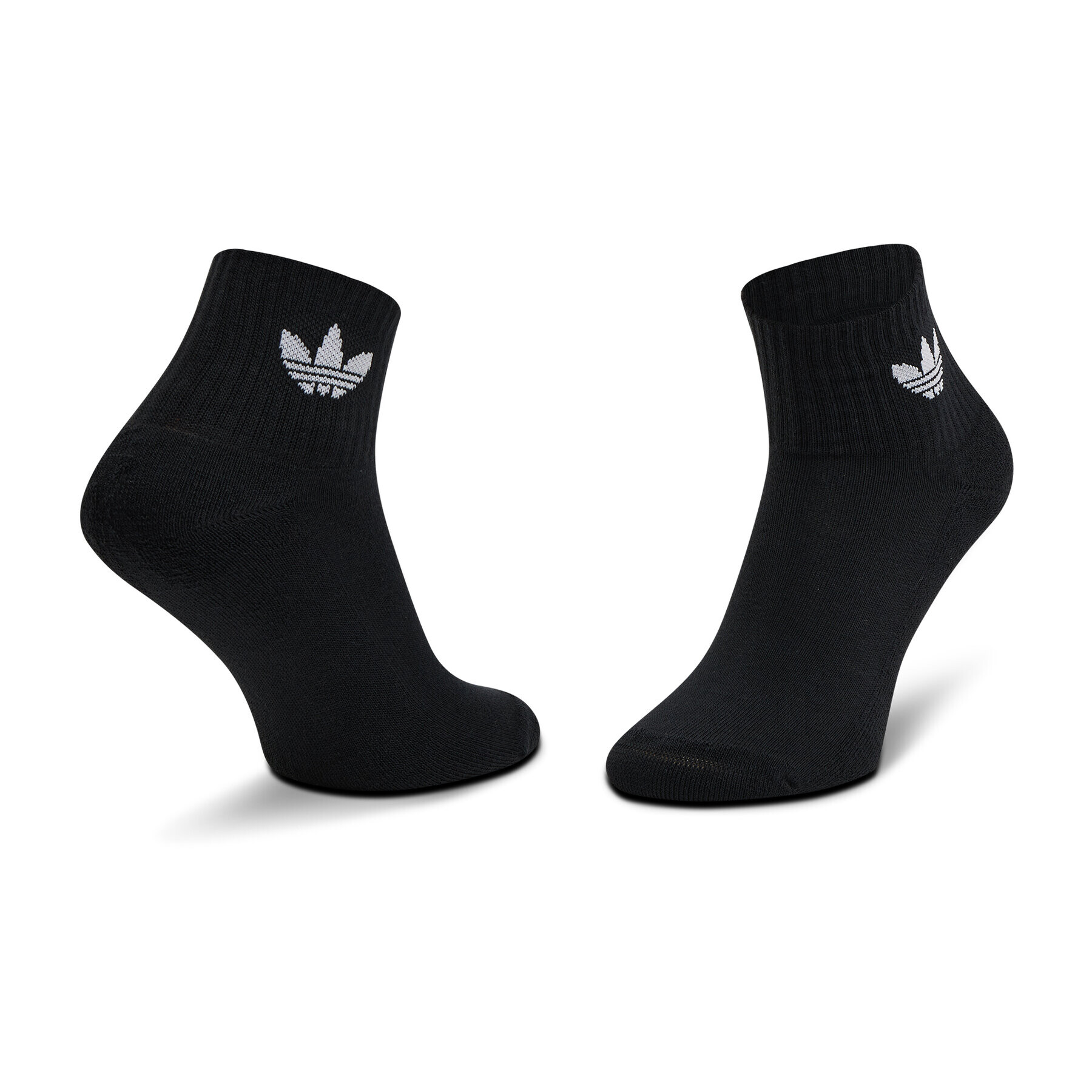 adidas Sada 3 párů vysokých ponožek unisex Mid-Cut Crew FM0643 Černá - Pepit.cz