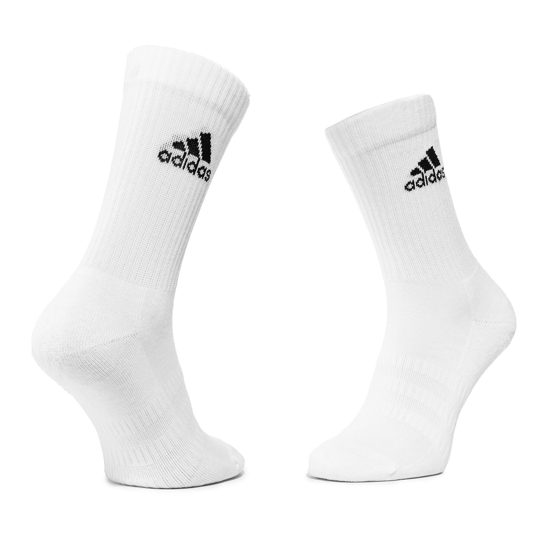 adidas Sada 6 párů vysokých ponožek unisex Cush Crw 6Pp DZ9353 Bílá - Pepit.cz