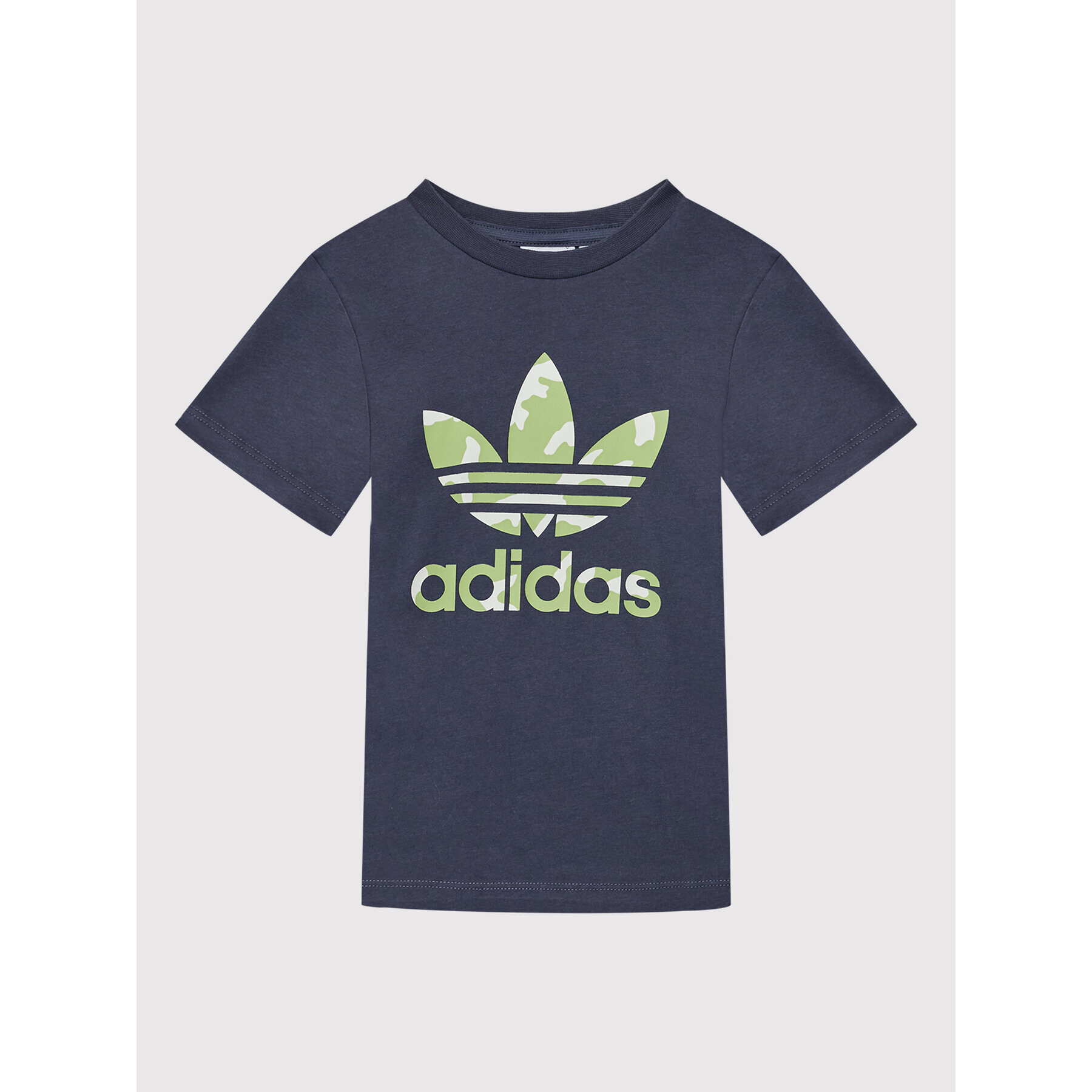 adidas Sada T-shirt a šortky Camo HE6928 Tmavomodrá Regular Fit - Pepit.cz