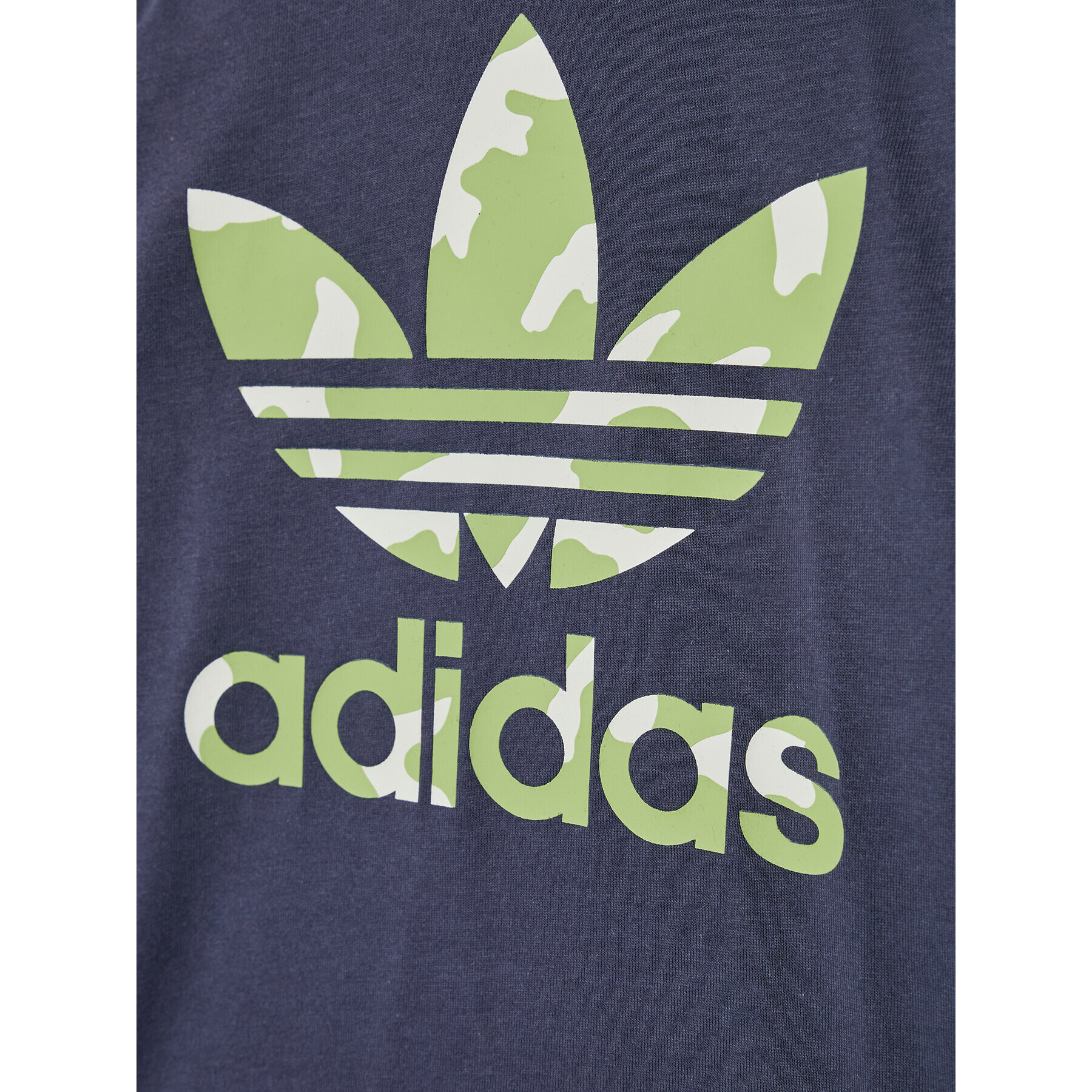 adidas Sada T-shirt a šortky Camo HE6928 Tmavomodrá Regular Fit - Pepit.cz