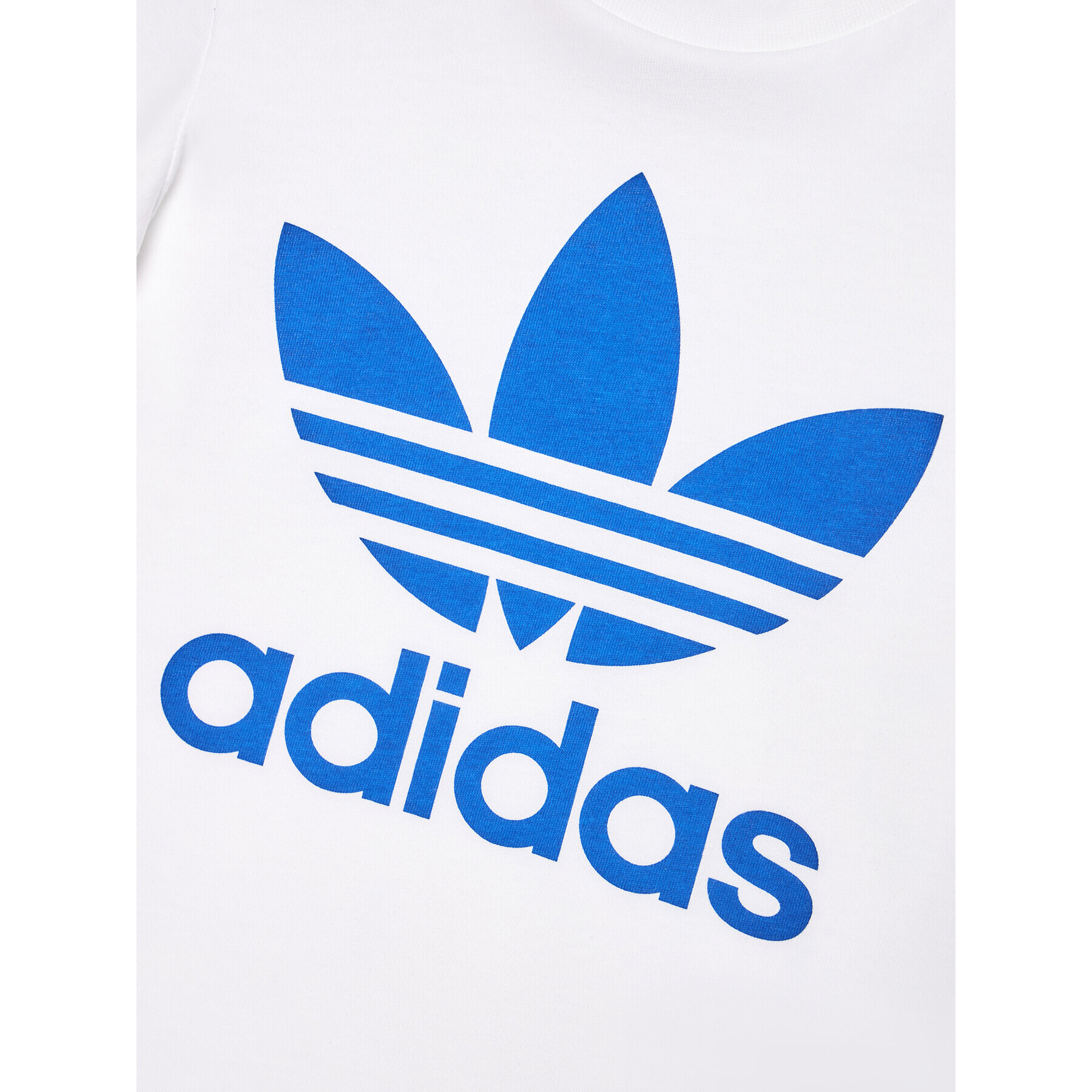 adidas Sada T-shirt a šortky Trefoil GD2626 Bílá Regular Fit - Pepit.cz