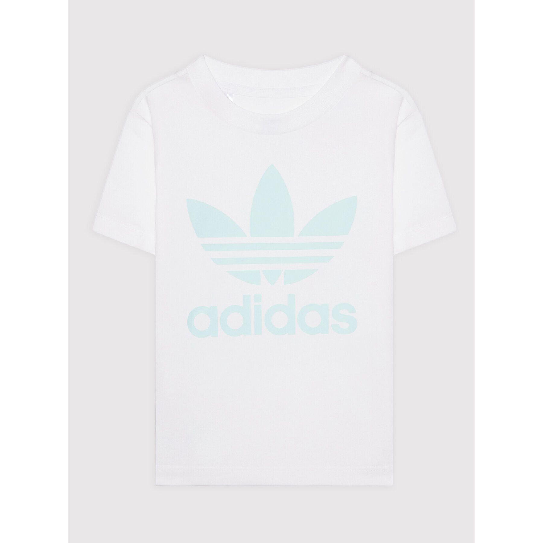 adidas Sada T-shirt a šortky Trefoil HS8868 Bílá Regular Fit - Pepit.cz