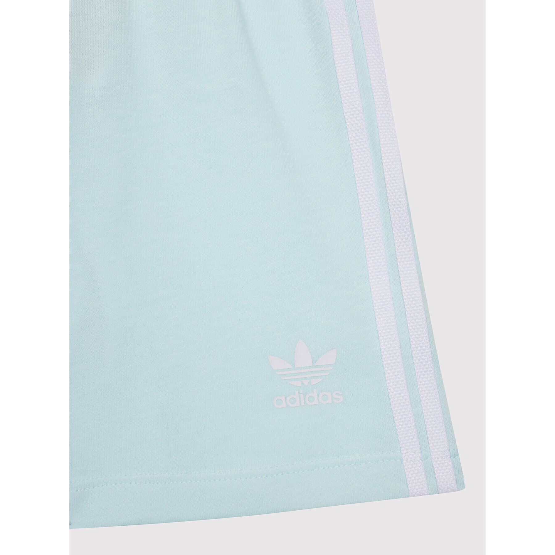 adidas Sada T-shirt a šortky Trefoil HS8868 Bílá Regular Fit - Pepit.cz