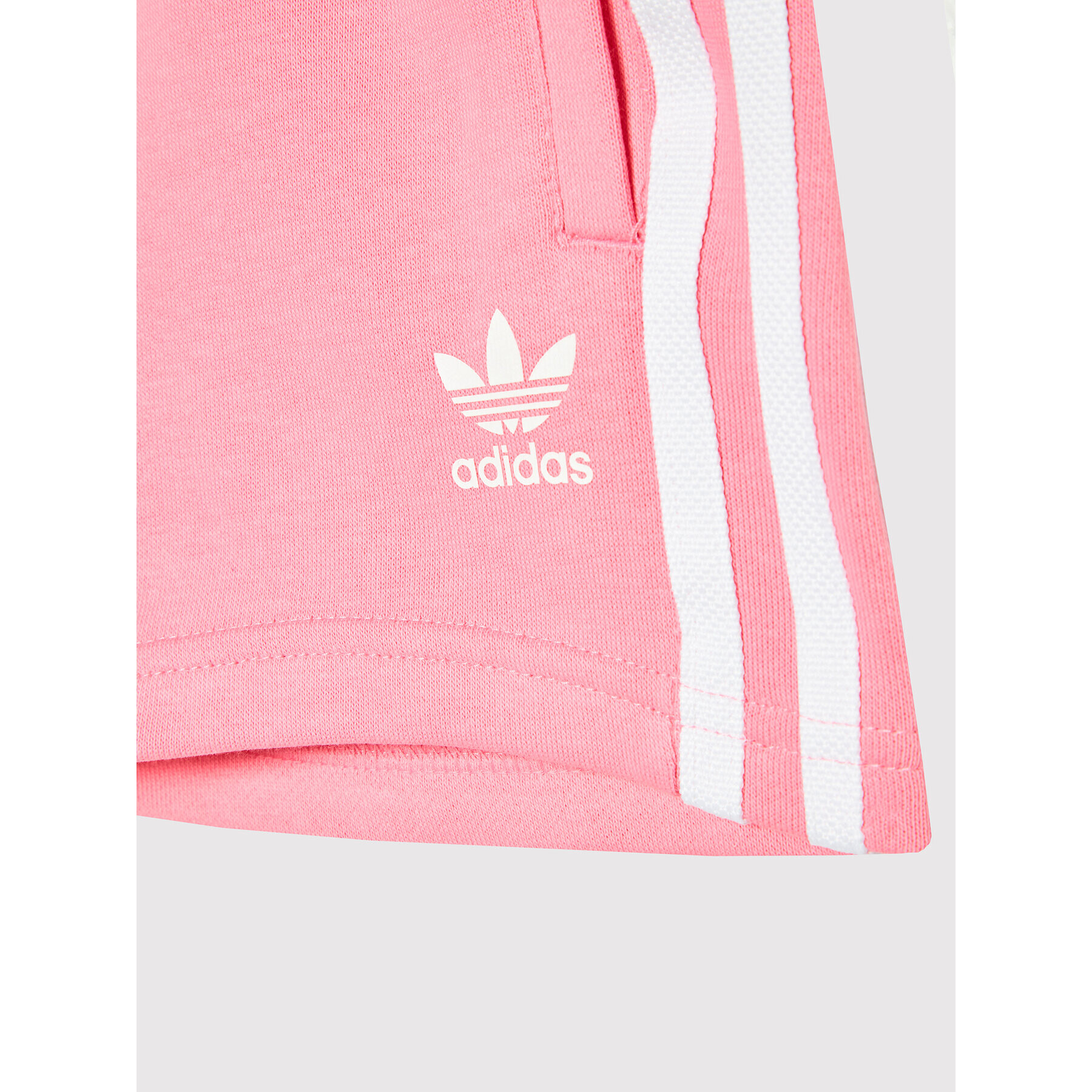 adidas Sada tričko a sportovní šortky adicolor HK2969 Bílá Regular Fit - Pepit.cz