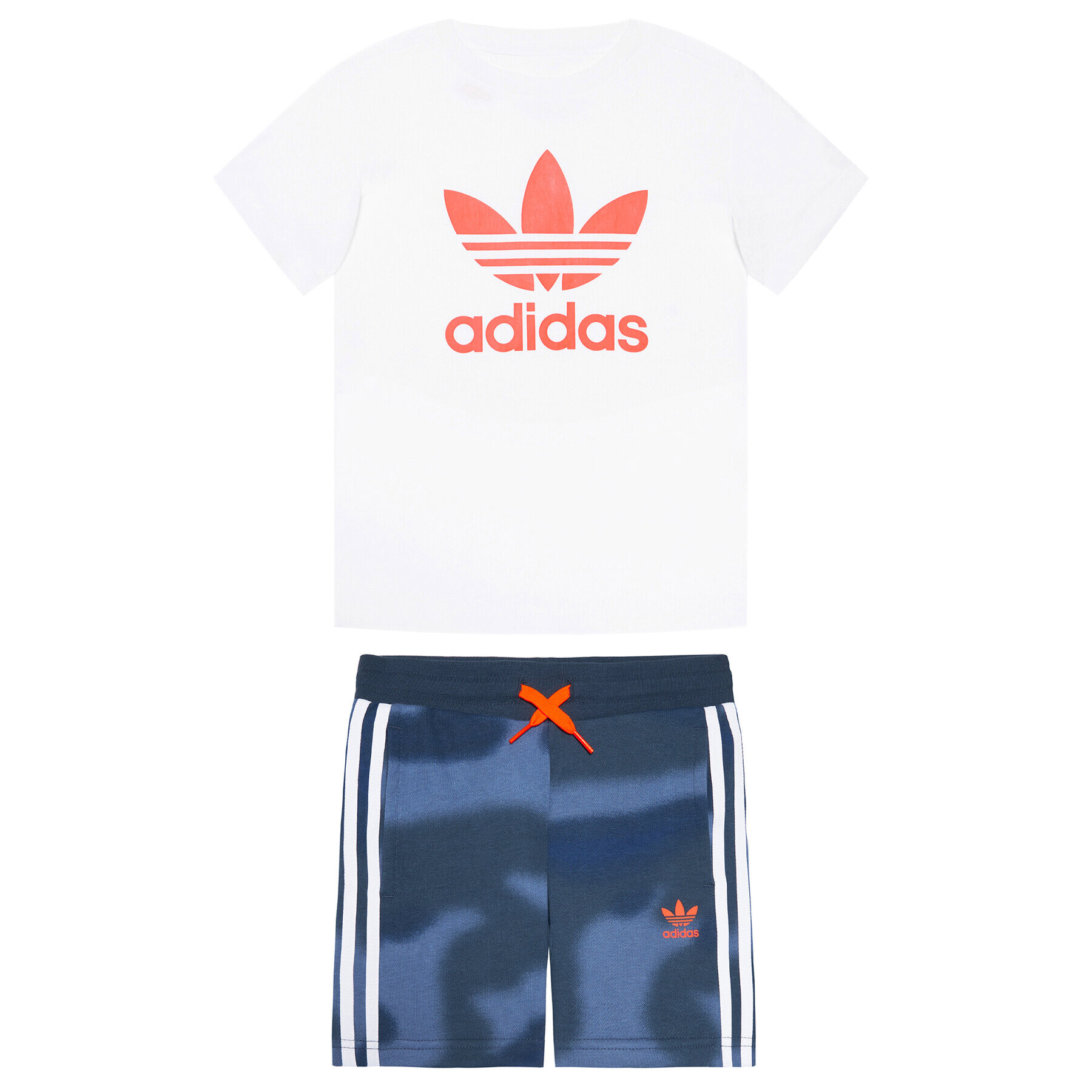 adidas Sada tričko a sportovní šortky Camo Print GN4123 Barevná Regular Fit - Pepit.cz