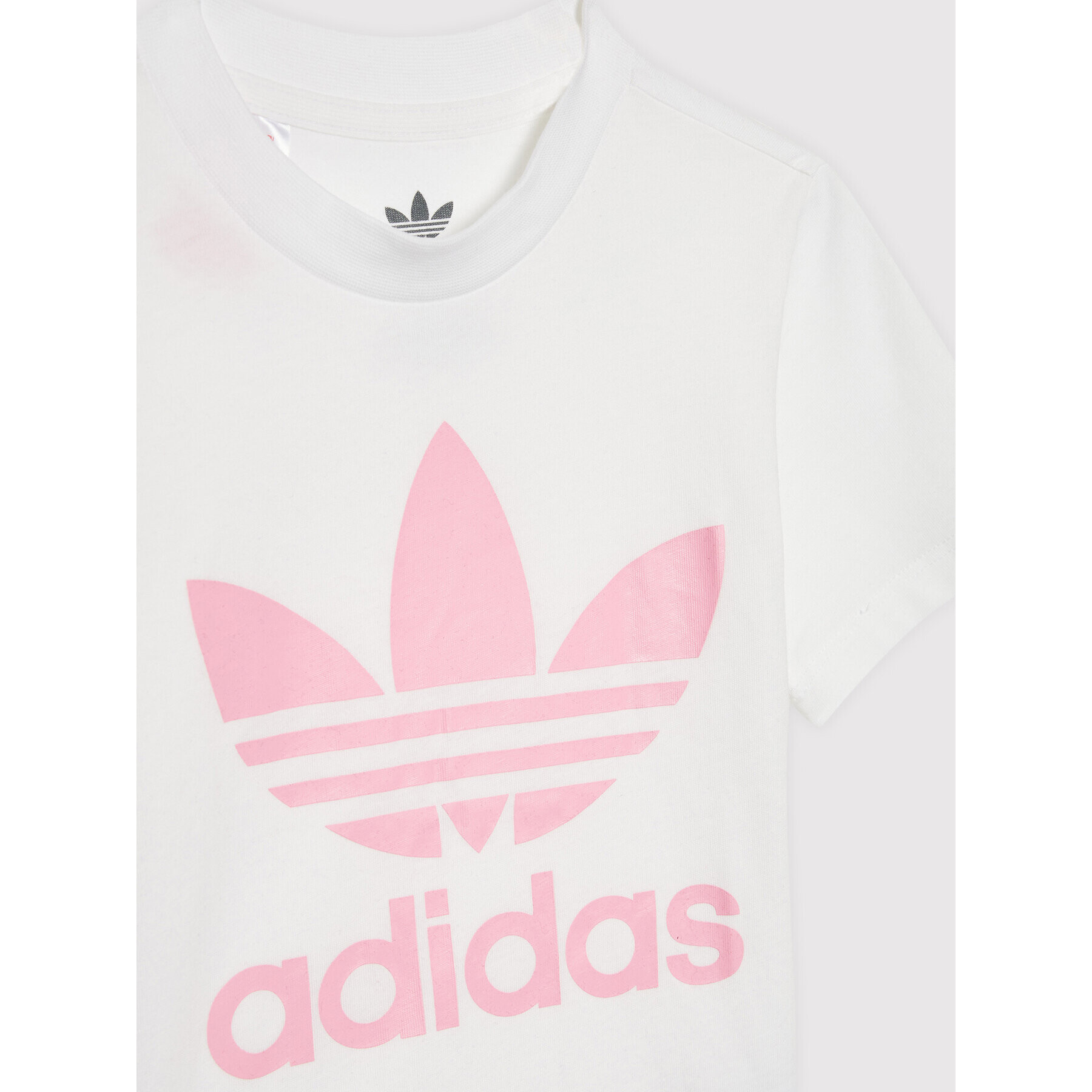 adidas Sada tričko a sportovní šortky Tee Set HE4658 Bílá Regular Fit - Pepit.cz