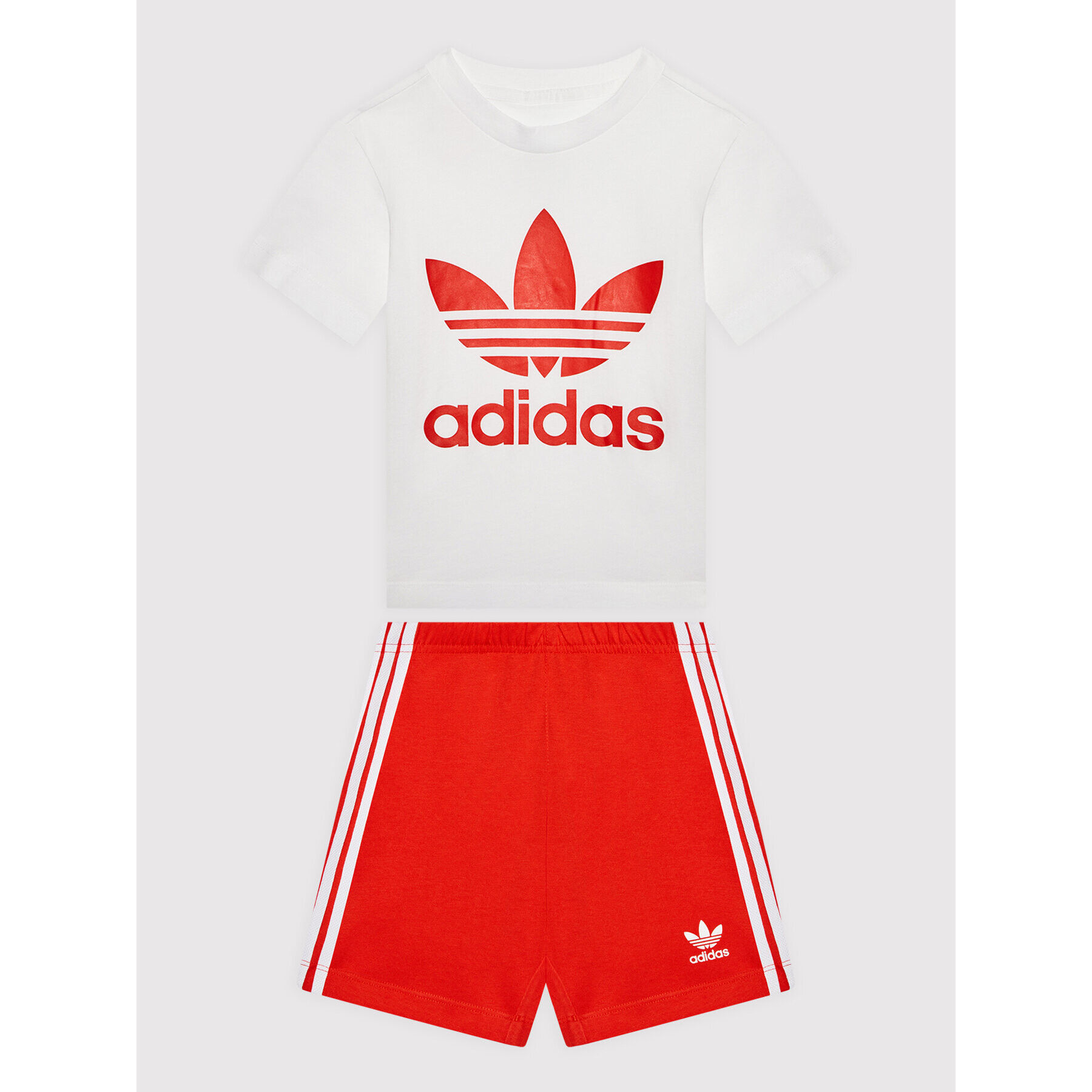 adidas Sada tričko a sportovní šortky Tee Set HE4659 Bílá Regular Fit - Pepit.cz