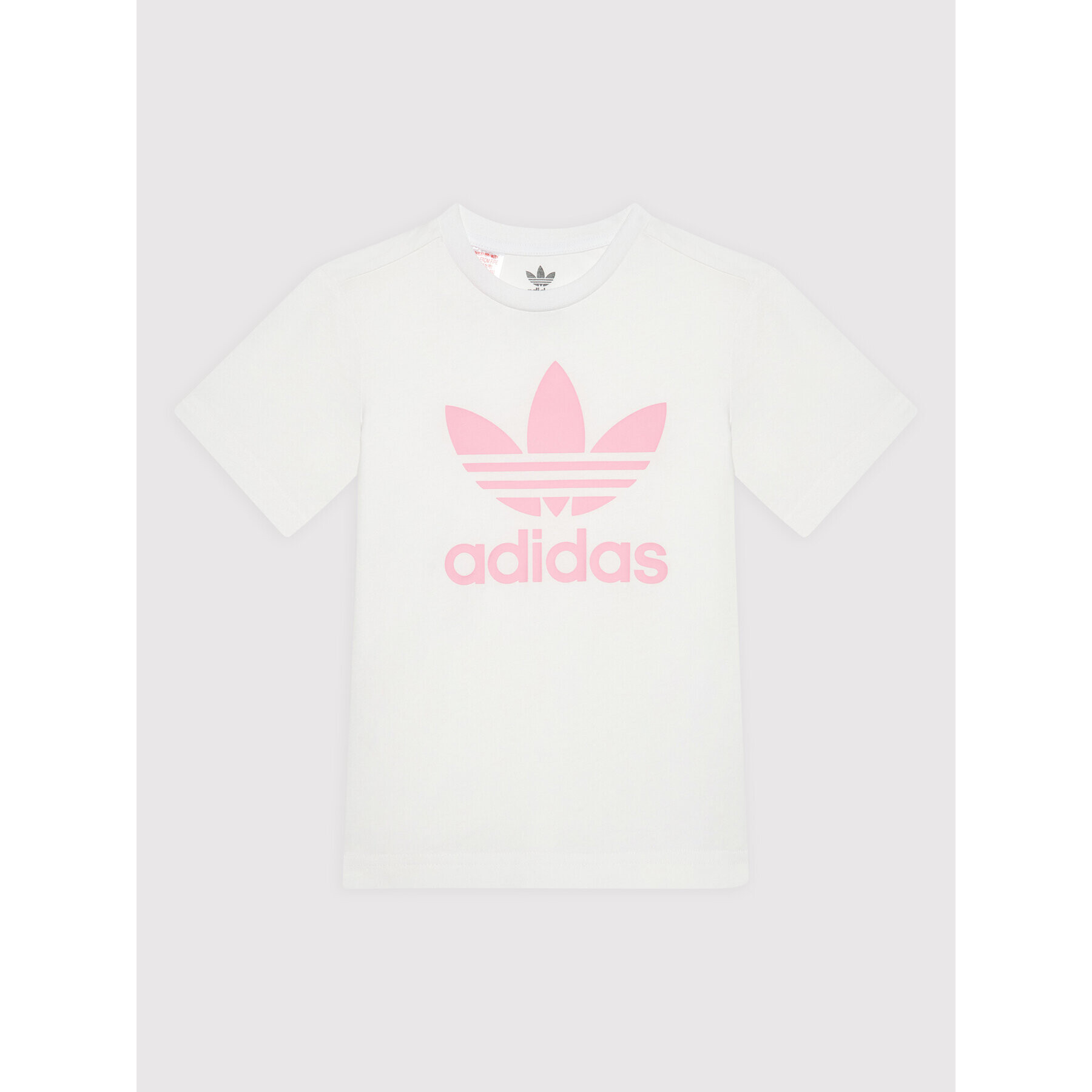 adidas Sada tričko a sportovní šortky Trefoil HC9507 Bílá Regular Fit - Pepit.cz