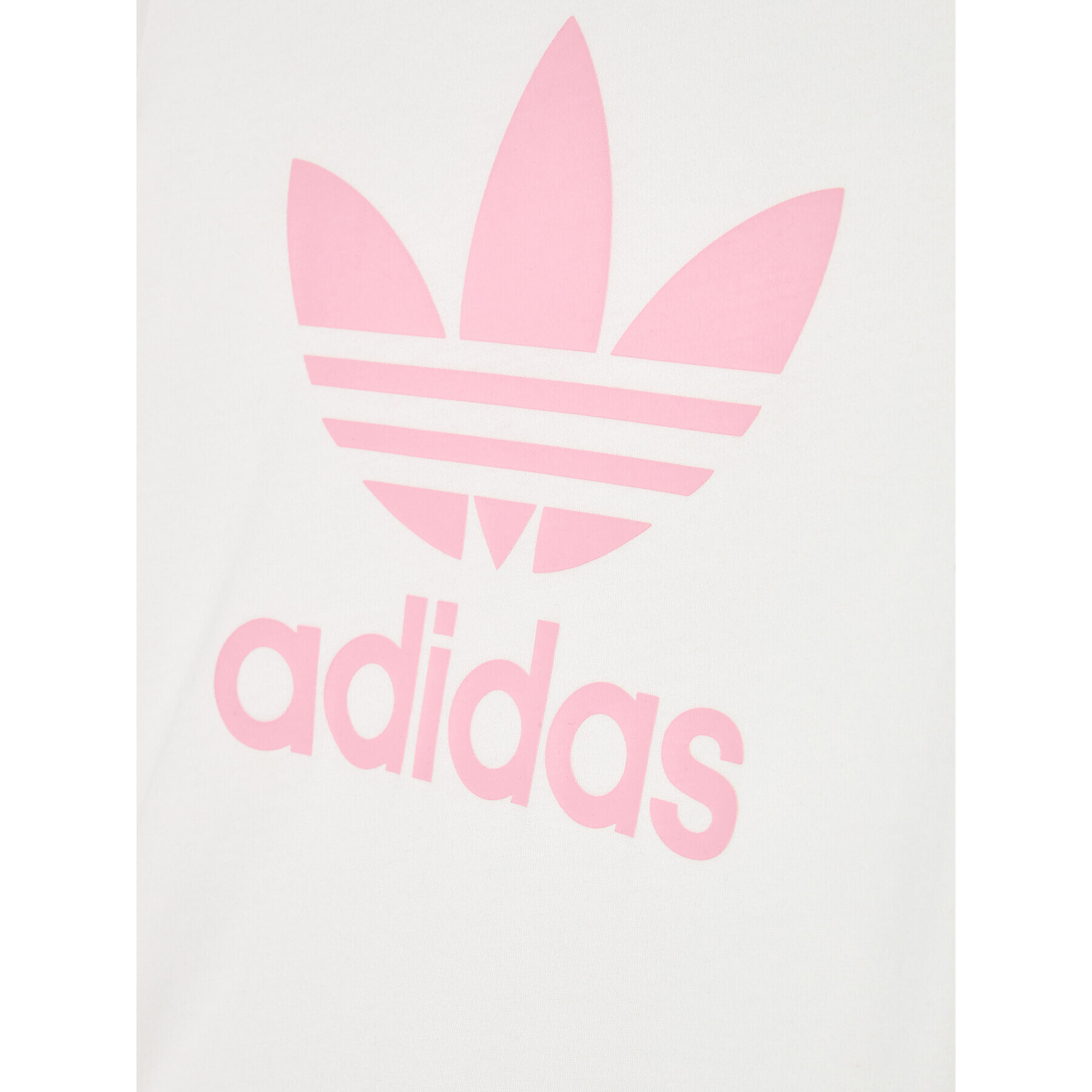 adidas Sada tričko a sportovní šortky Trefoil HC9507 Bílá Regular Fit - Pepit.cz