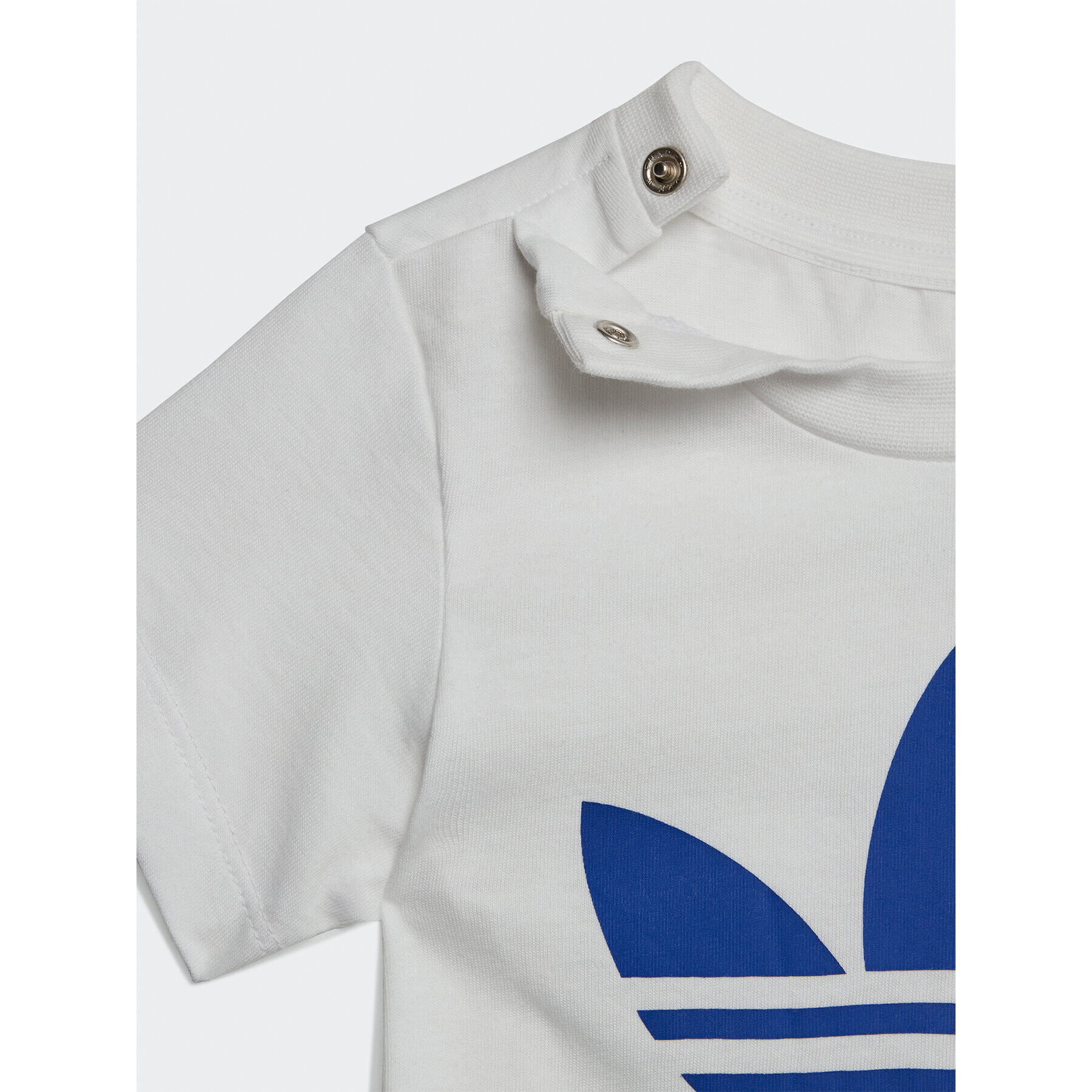 adidas Sada tričko a sportovní šortky Trefoil Shorts Tee Set IB8637 Modrá Regular Fit - Pepit.cz