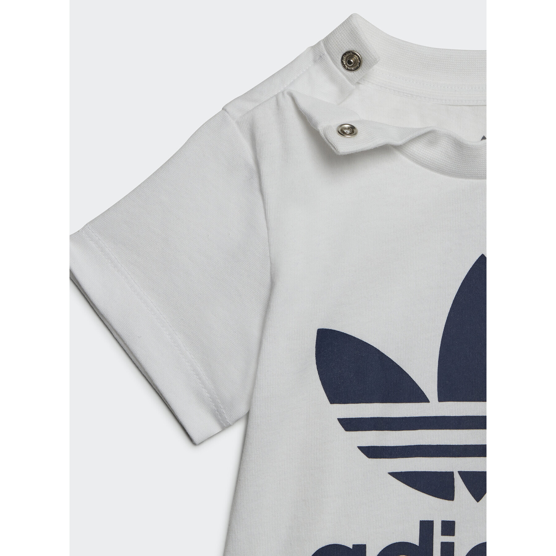 adidas Sada tričko a sportovní šortky Trefoil Shorts Tee Set IB8638 Modrá Regular Fit - Pepit.cz