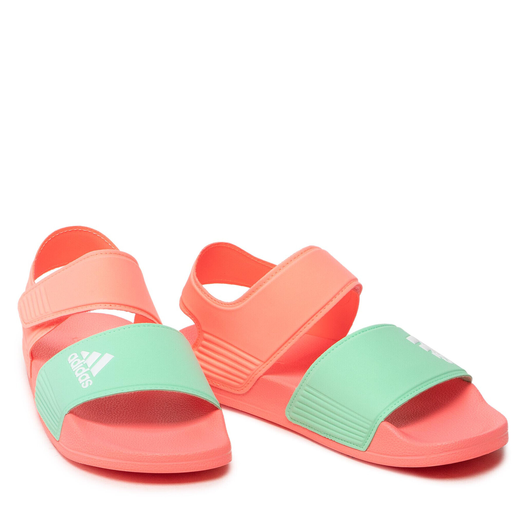 adidas Sandály adilette Sandal K GW0345 Zelená - Pepit.cz