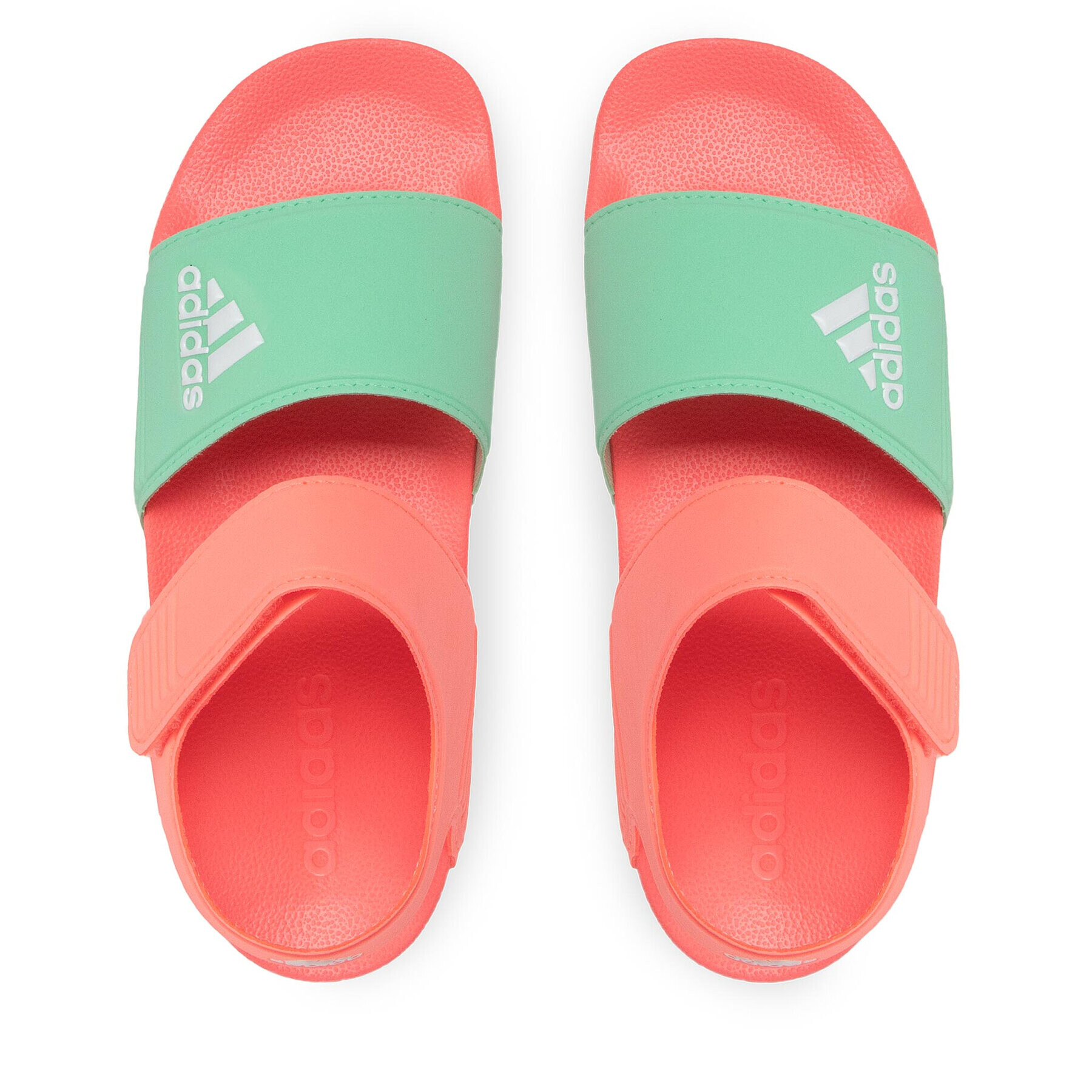 adidas Sandály adilette Sandal K GW0345 Zelená - Pepit.cz