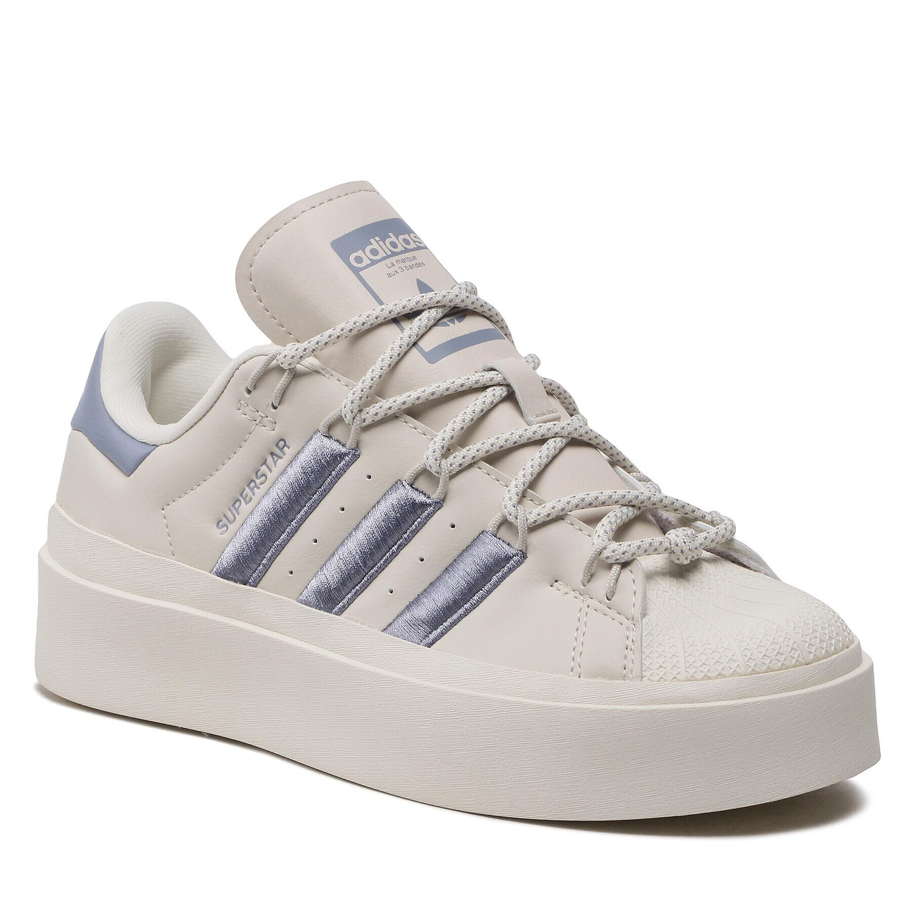 adidas Boty Superstar Bonega Shoes HQ4284 Écru - Pepit.cz