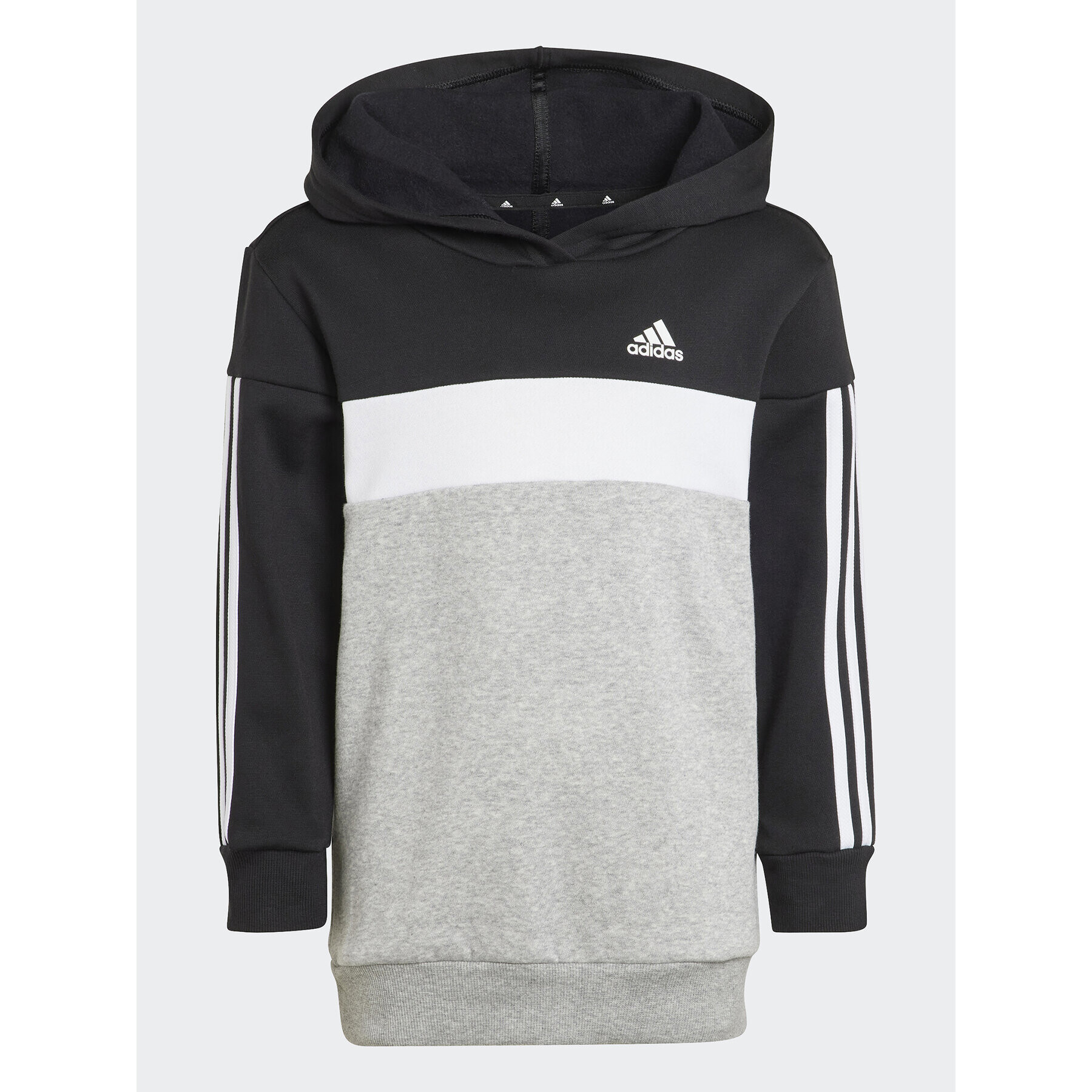 adidas Souprava mikina a legíny Tiberio 3-Stripes Colorblock Fleece IJ6327 Černá Slim Fit - Pepit.cz