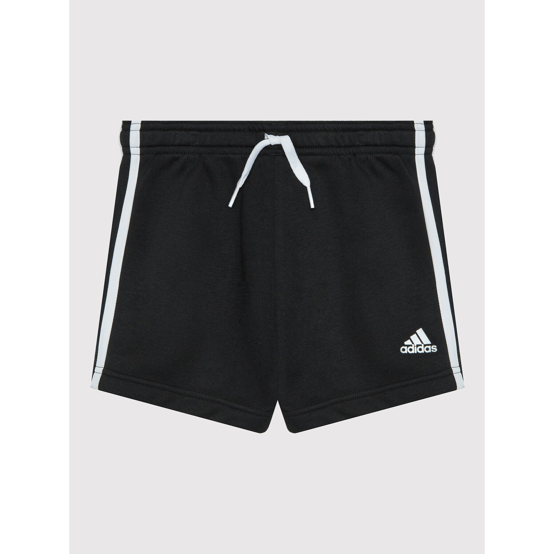 adidas Sportovní kraťasy Essentials 3-Stripes GN4057 Černá Slim Fit - Pepit.cz