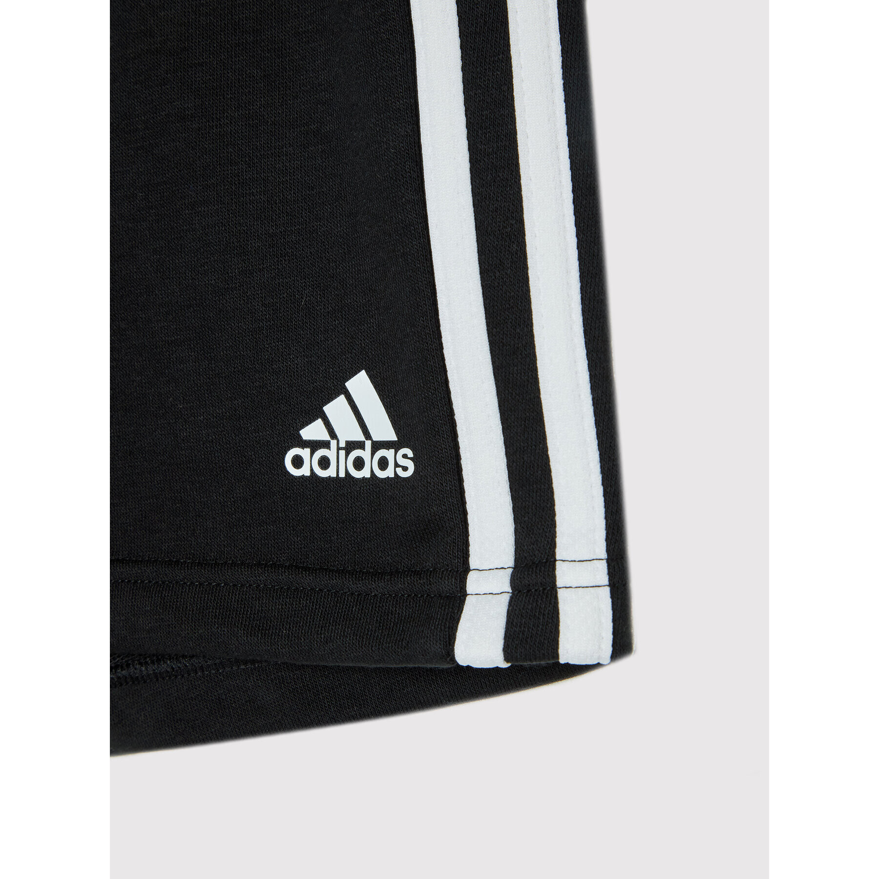 adidas Sportovní kraťasy Essentials 3-Stripes GN4057 Černá Slim Fit - Pepit.cz