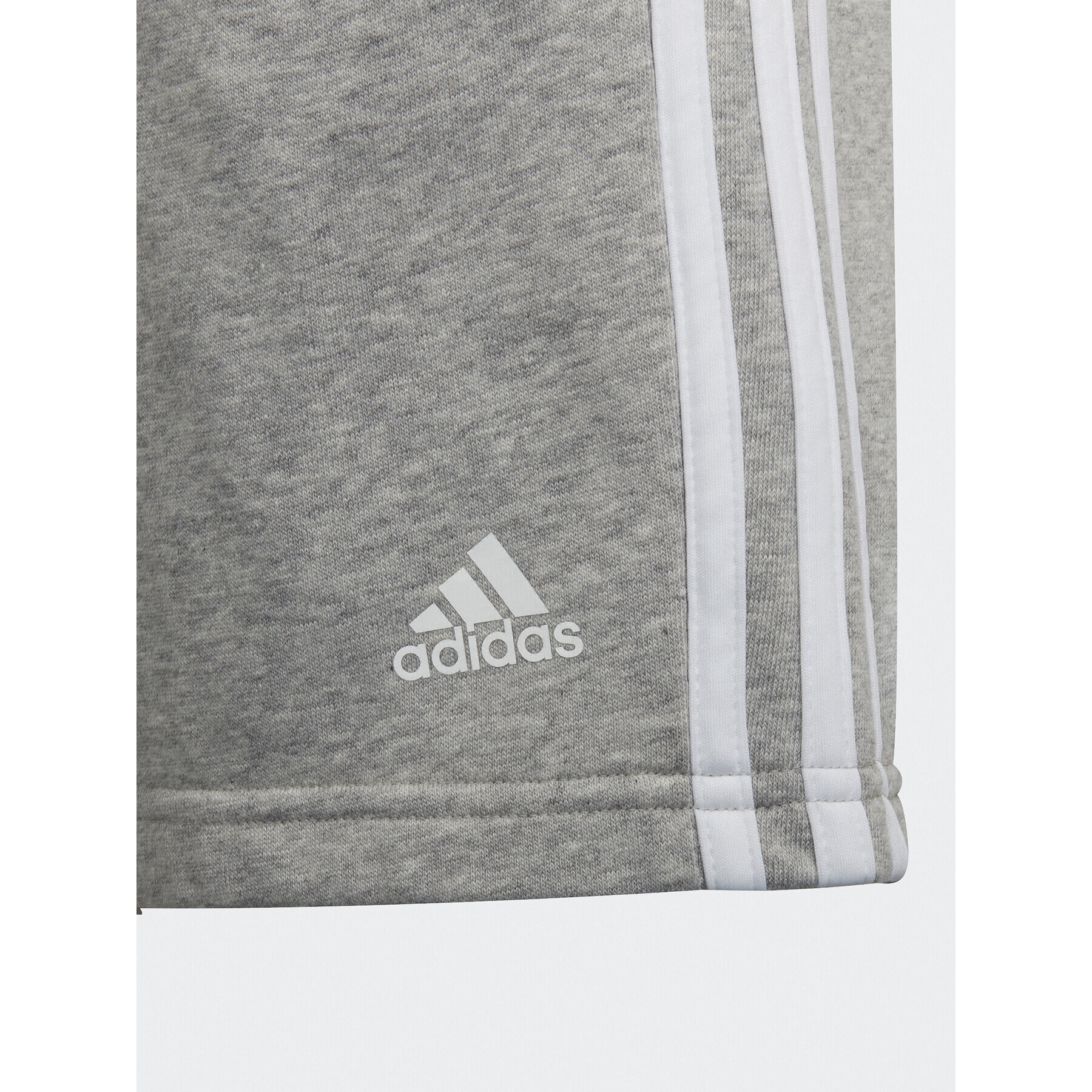 adidas Sportovní kraťasy Essentials 3-Stripes Shorts HF1901 Šedá Regular Fit - Pepit.cz