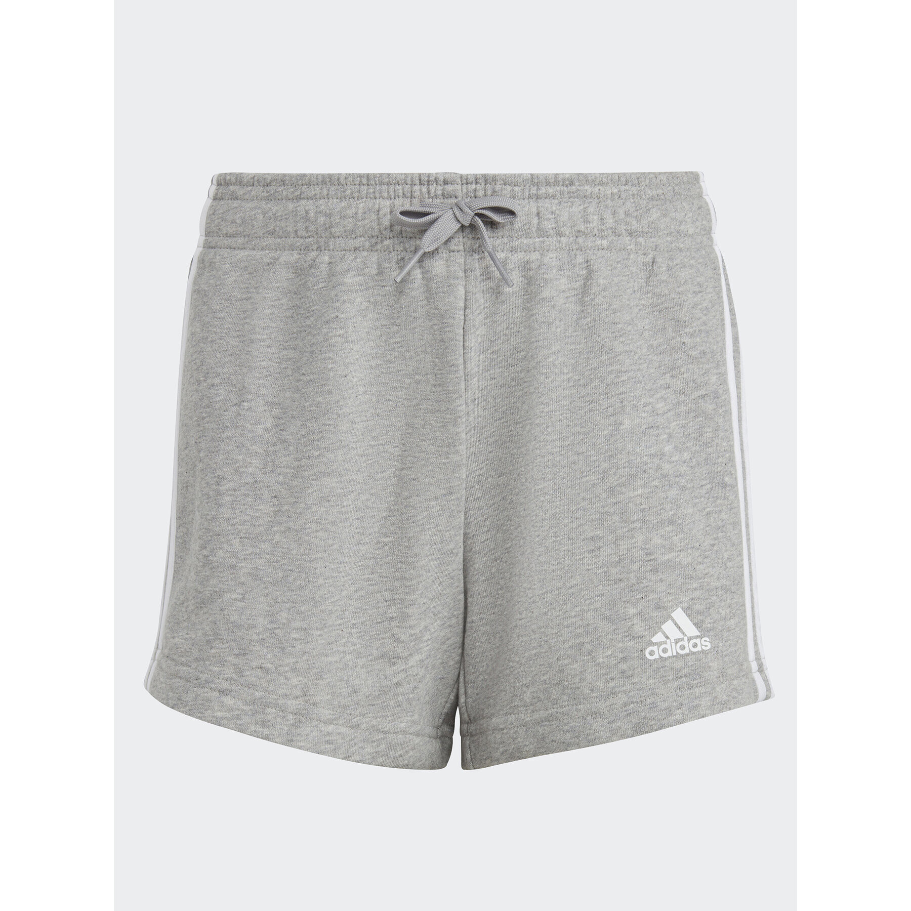 adidas Sportovní kraťasy Essentials 3-Stripes Shorts IC3632 Šedá Regular Fit - Pepit.cz