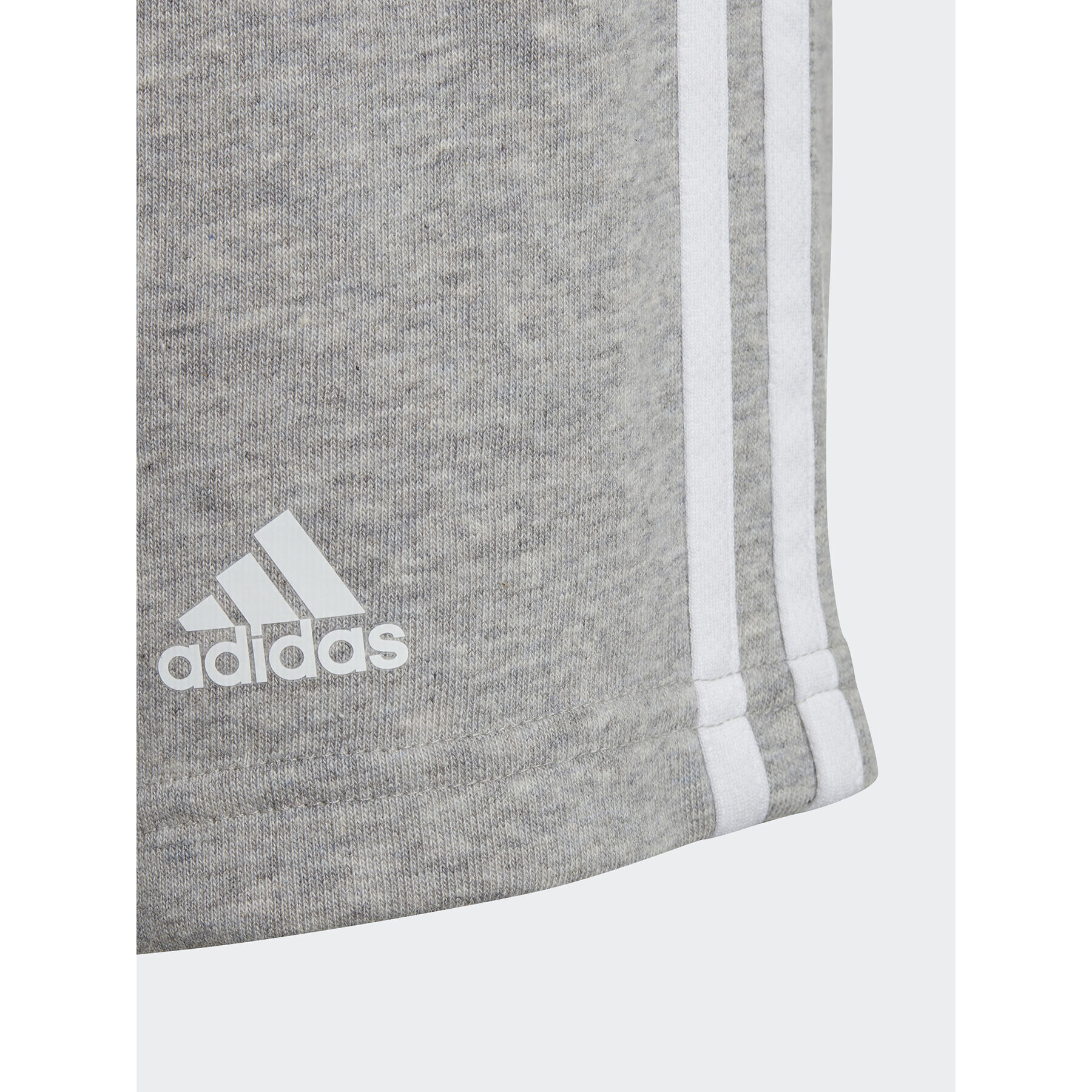 adidas Sportovní kraťasy Essentials 3-Stripes Shorts IC3632 Šedá Regular Fit - Pepit.cz