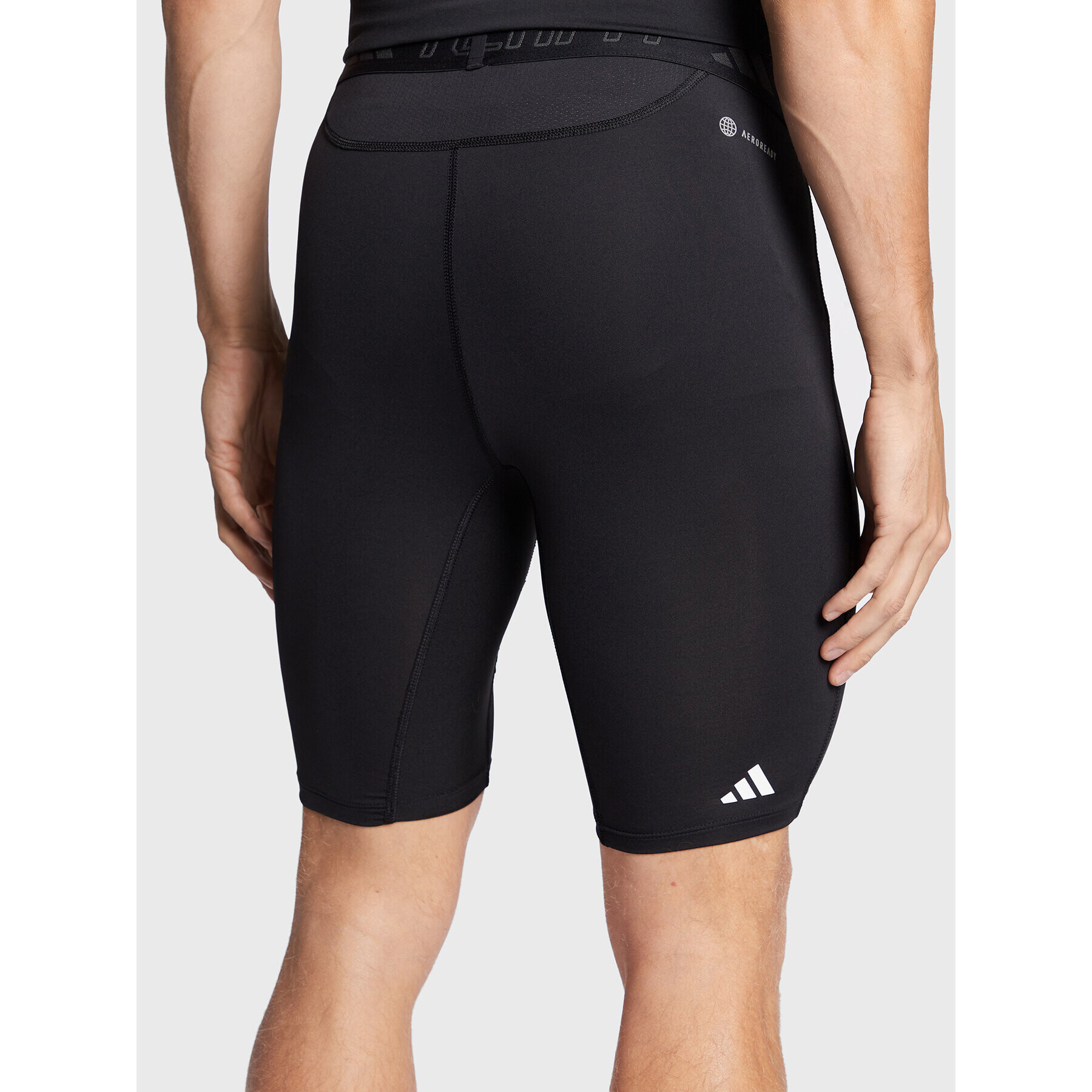 adidas Sportovní kraťasy Techfit Training HJ9921 Černá Slim Fit - Pepit.cz