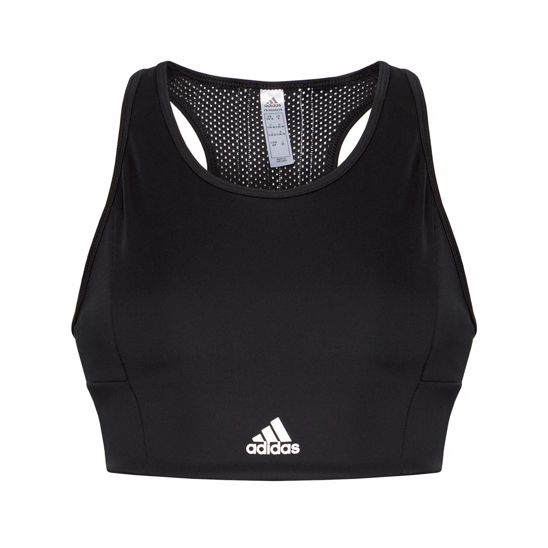 adidas Sportovní podprsenka 3-Stripes GL3806 Černá - Pepit.cz