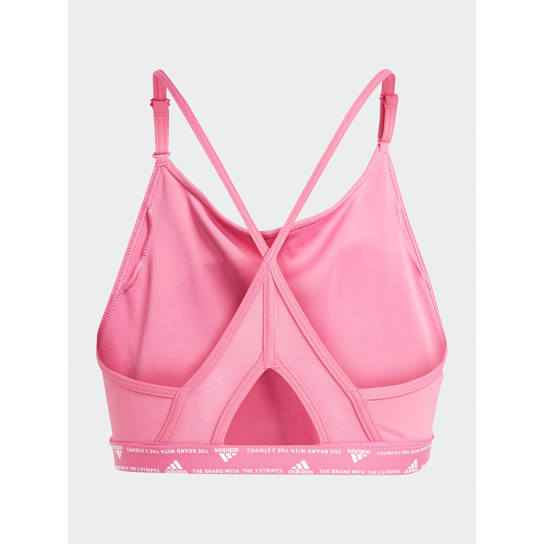 adidas Sportovní podprsenka Aeroreact Training Light-Support Bra HS2980 Růžová - Pepit.cz