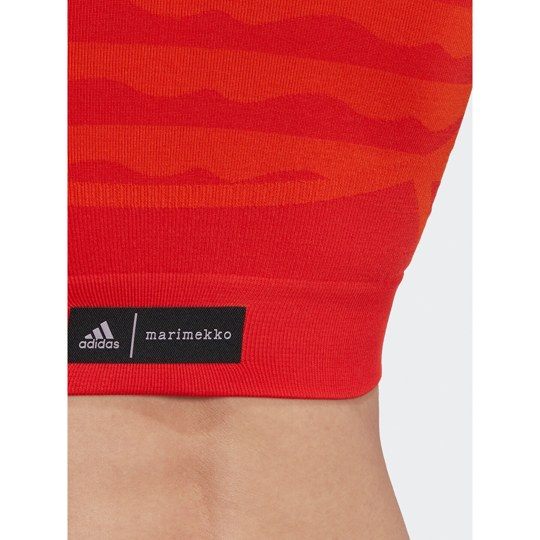 adidas Sportovní podprsenka MARIMEKKO Aeroknit HH7325 Oranžová - Pepit.cz