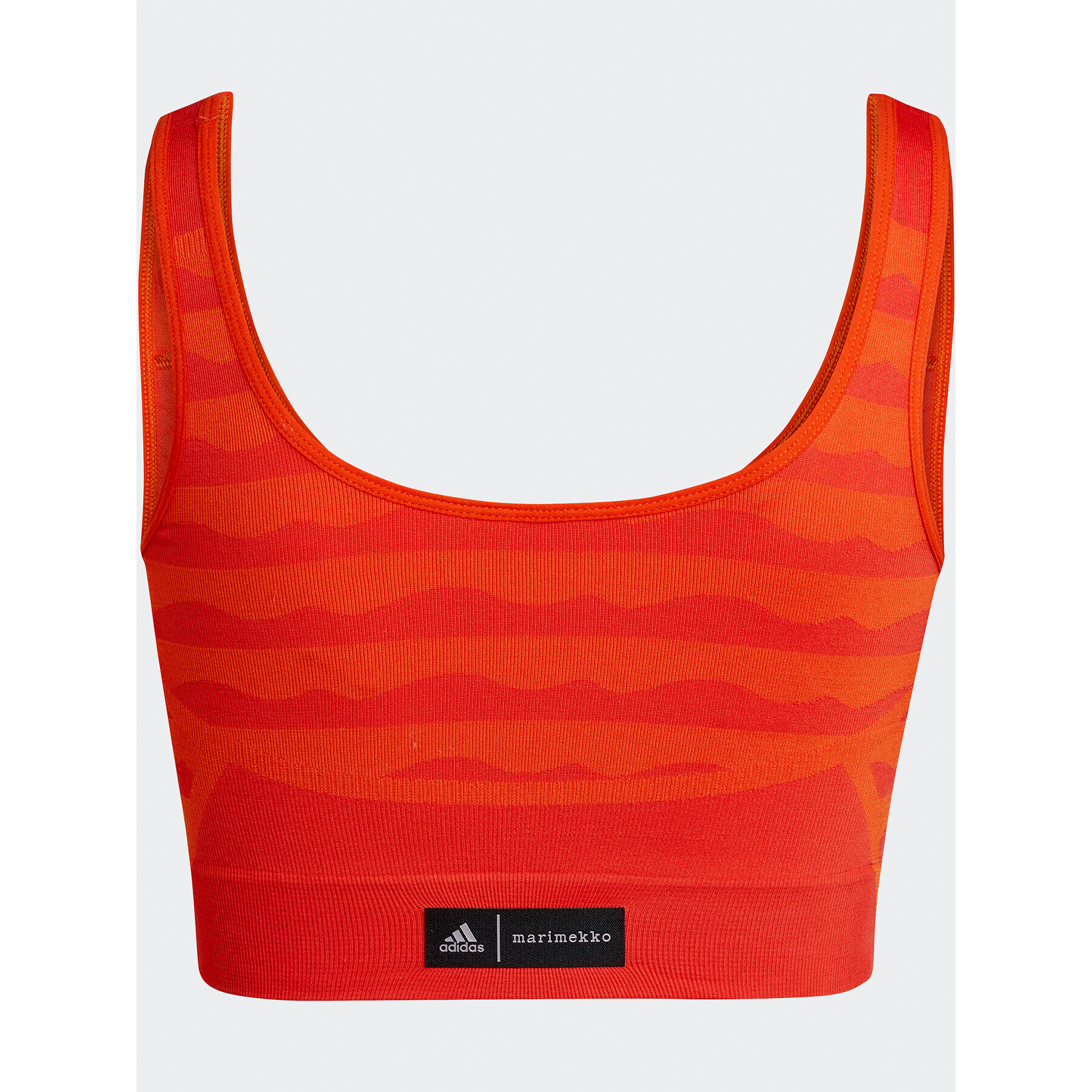 adidas Sportovní podprsenka MARIMEKKO Aeroknit HH7325 Oranžová - Pepit.cz