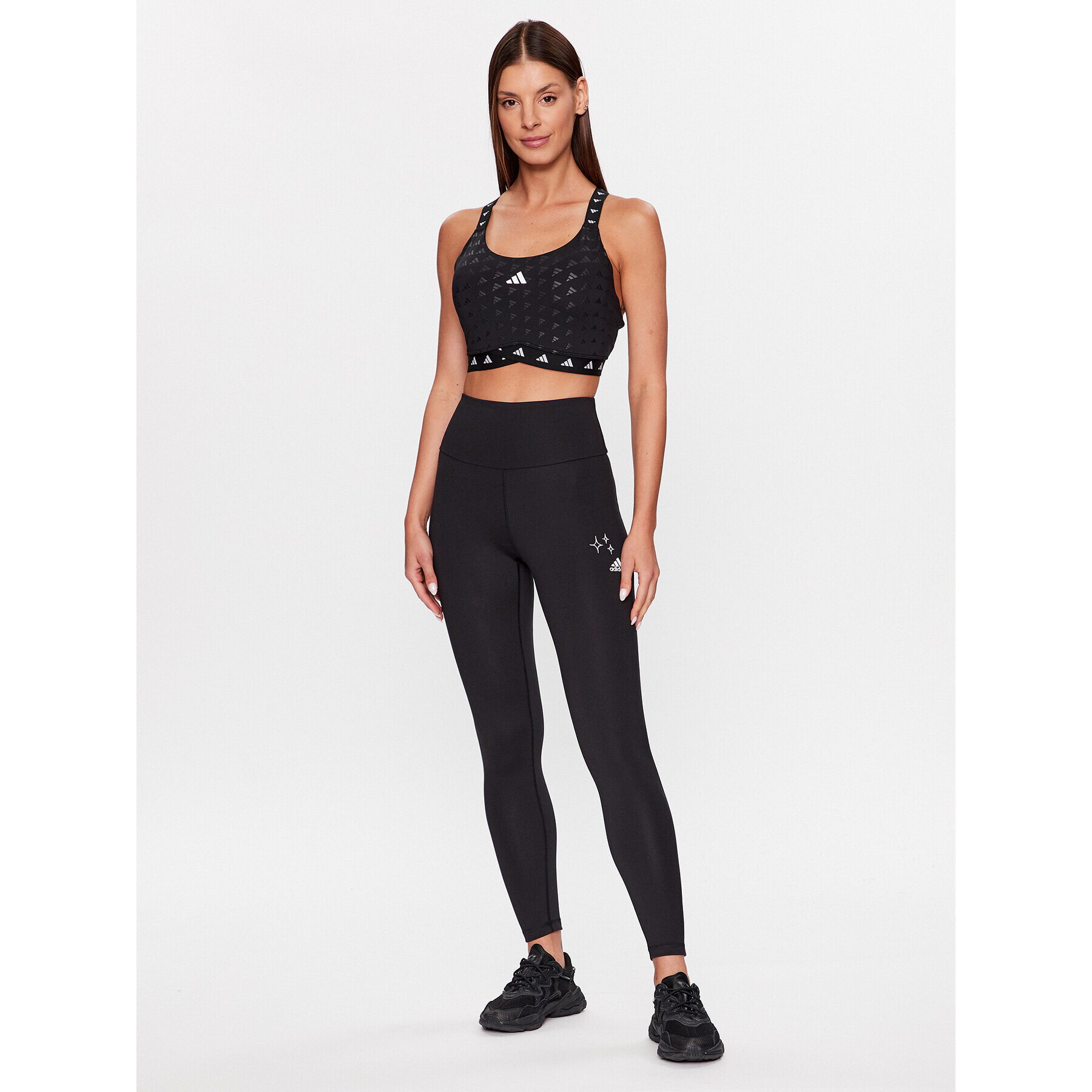 adidas Sportovní podprsenka PowerImpact Luxe Training Medium-Support Bra HS7264 Černá - Pepit.cz