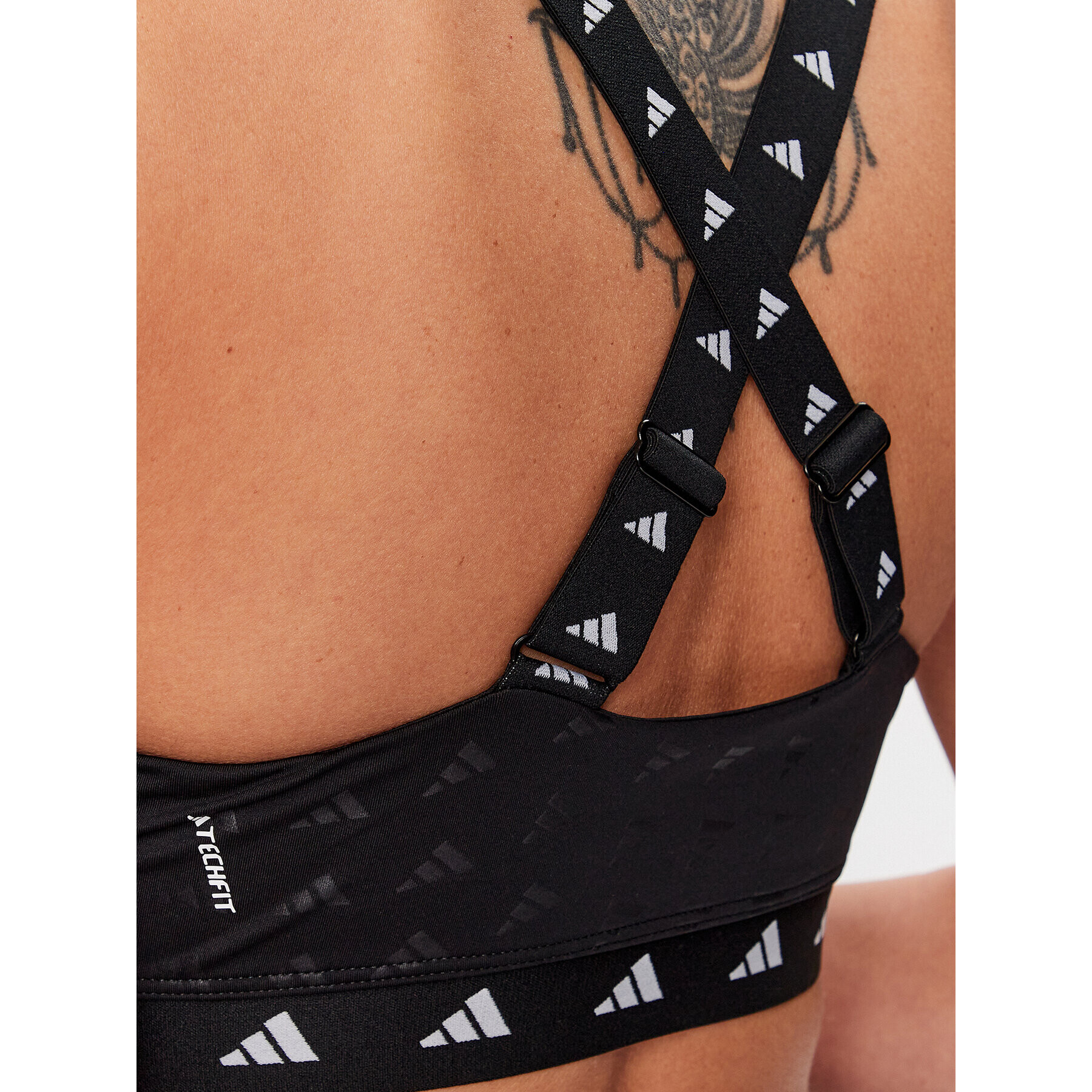 adidas Sportovní podprsenka PowerImpact Luxe Training Medium-Support Bra HS7264 Černá - Pepit.cz