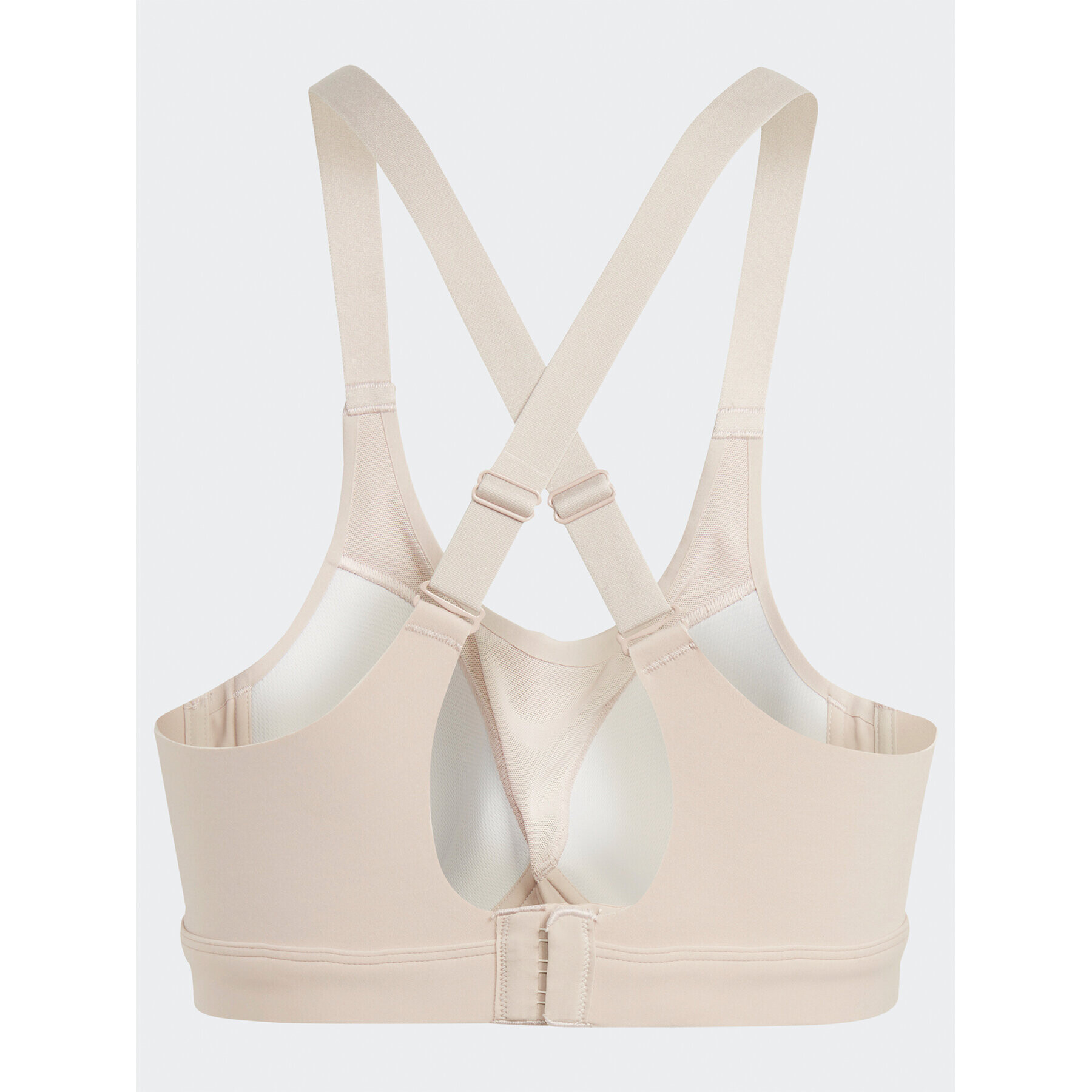 adidas Sportovní podprsenka Tailored Impact Luxe Training High-Support Bra HS2907 Hnědá - Pepit.cz