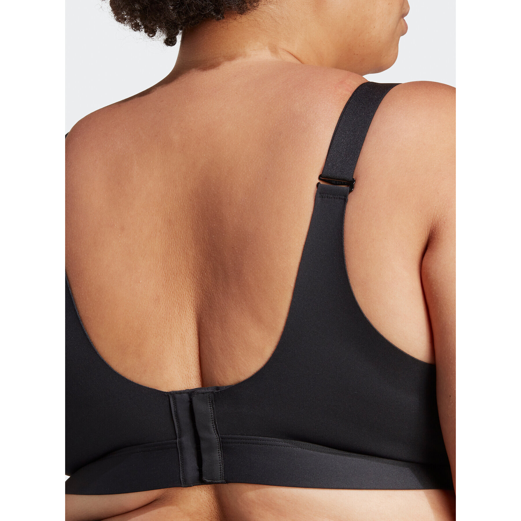 adidas Sportovní podprsenka Tailored Impact Luxe Training High-Support Bra (Plus Size) HS7263 Černá - Pepit.cz